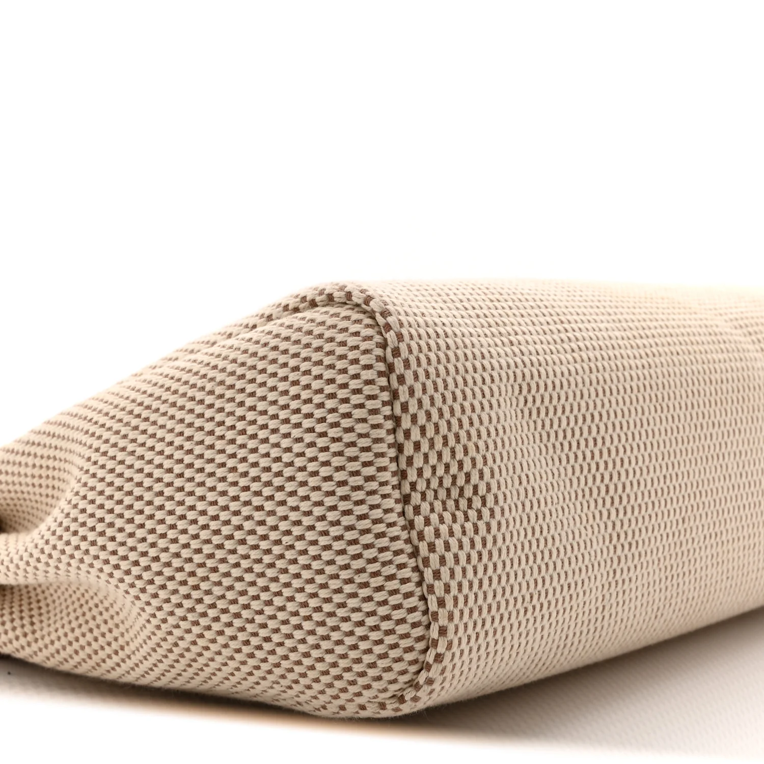 Toile Vache Calfskin Herbag 30 PM Black Natural - Image 11