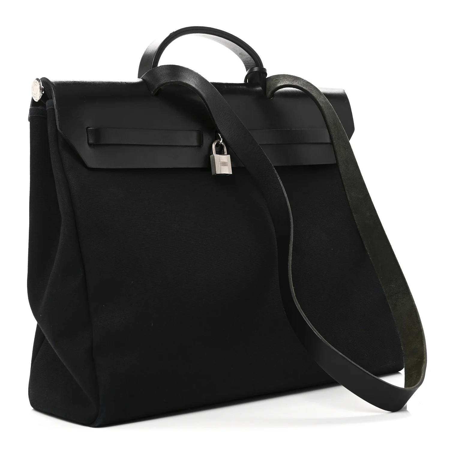 Toile Vache Calfskin Herbag 39 MM Black - Image 3