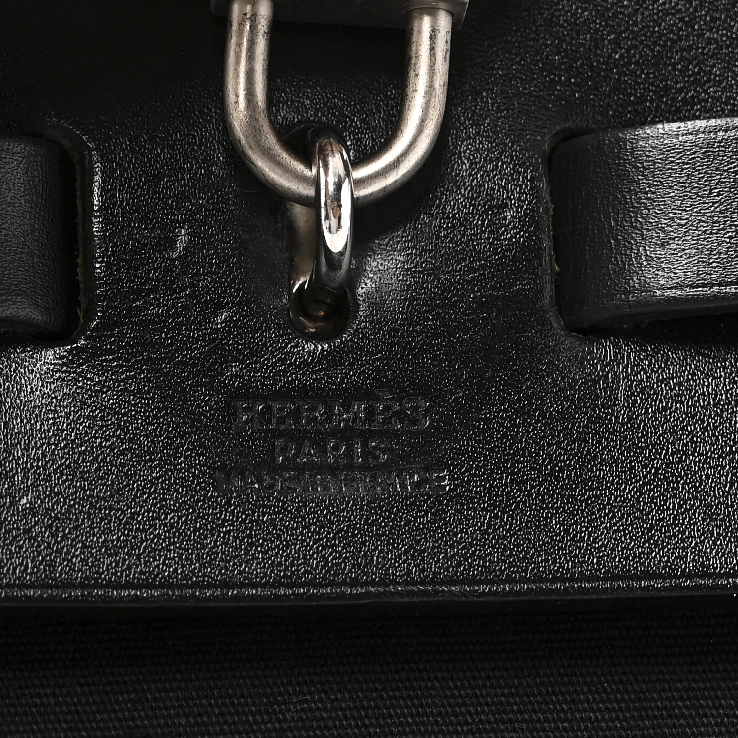 Toile Vache Calfskin Herbag 39 MM Black - Image 7