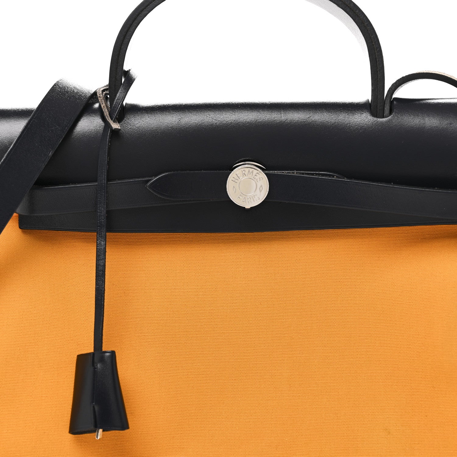 Vache Hunter Toile Herbag Zip 31 PM Jaune D'Or Bleu Izmir - Image 9
