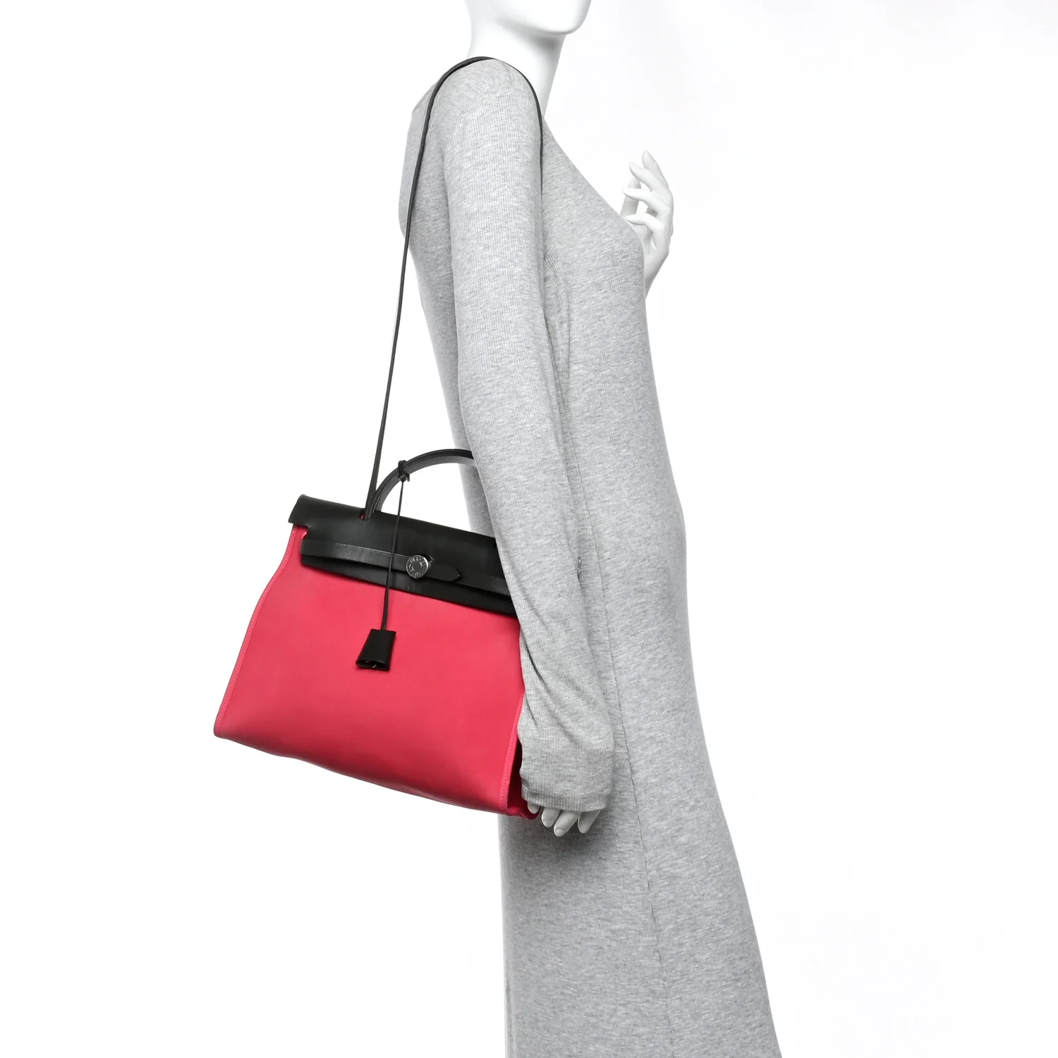 Vache Hunter Toile Herbag Zip 31 PM Rose Extreme Kaki - Image 2