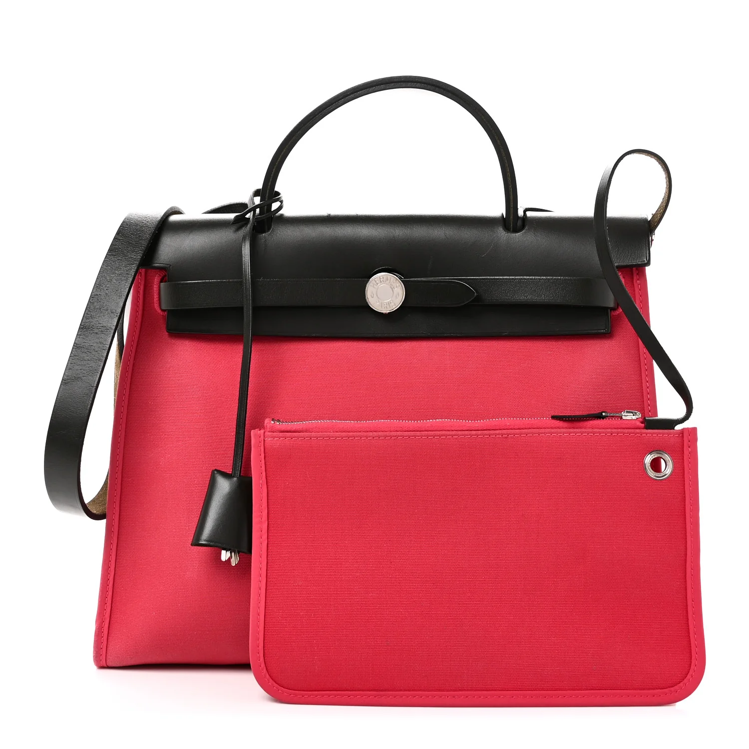 Vache Hunter Toile Herbag Zip 31 PM Rose Extreme Kaki - Image 3