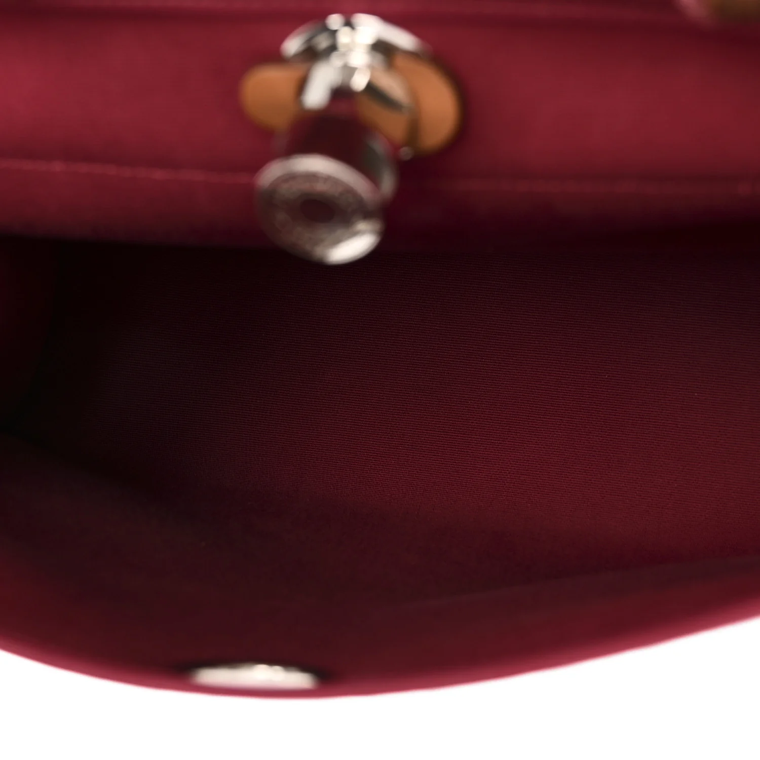 Vache Hunter Toile Herbag Zip 31 PM Rouge Grenat Natural - Image 6