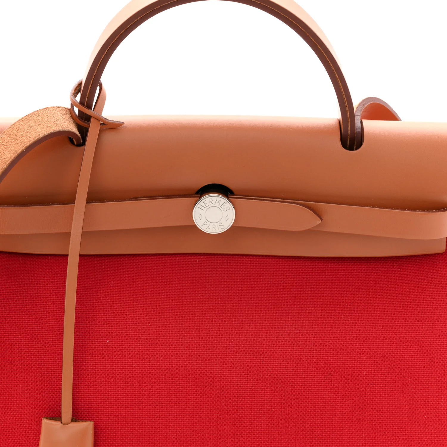 Vache Hunter Toile Herbag Zip 31 PM Rouge Tomate Natural - Image 17