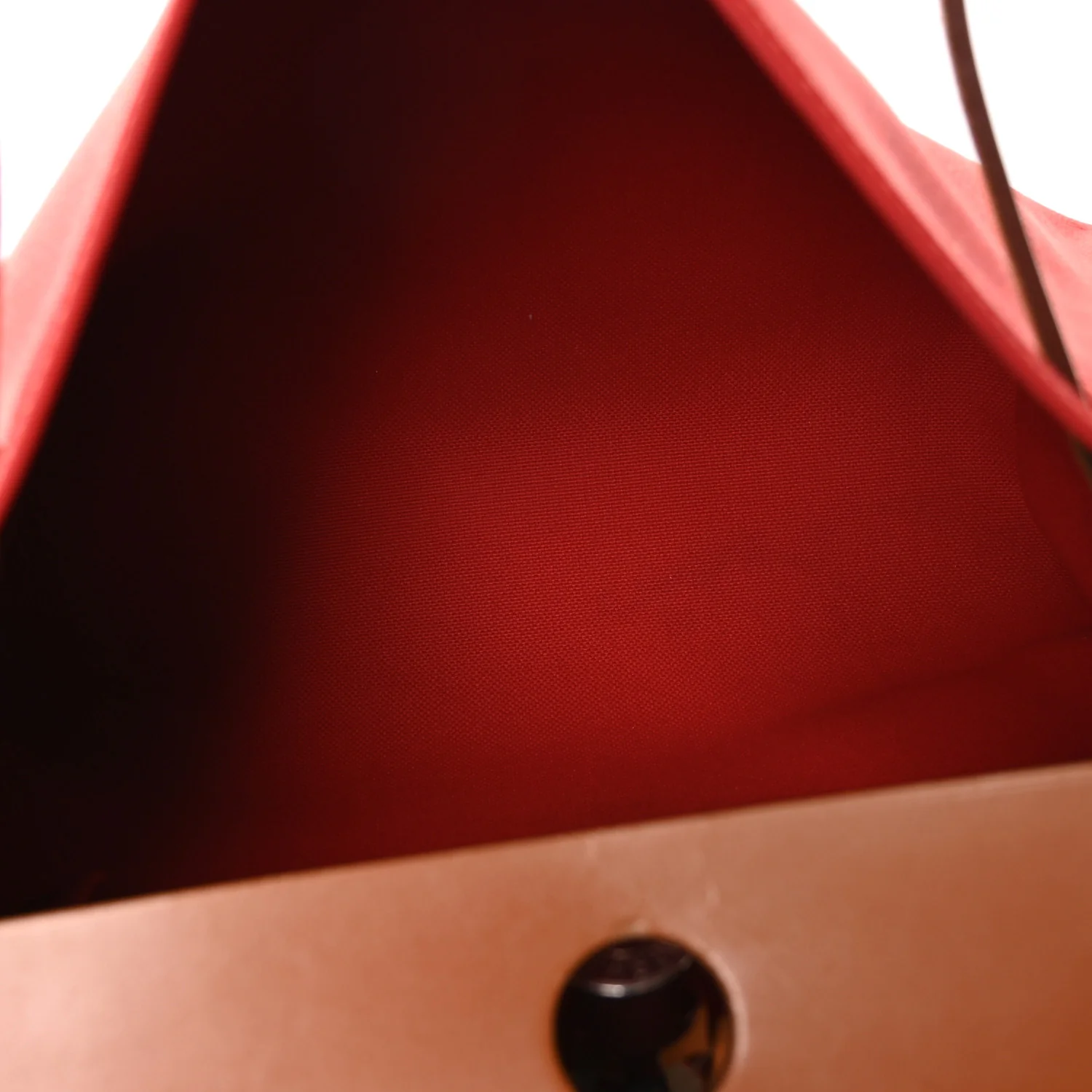 Vache Hunter Toile Herbag Zip 31 PM Rouge Tomate Natural - Image 6