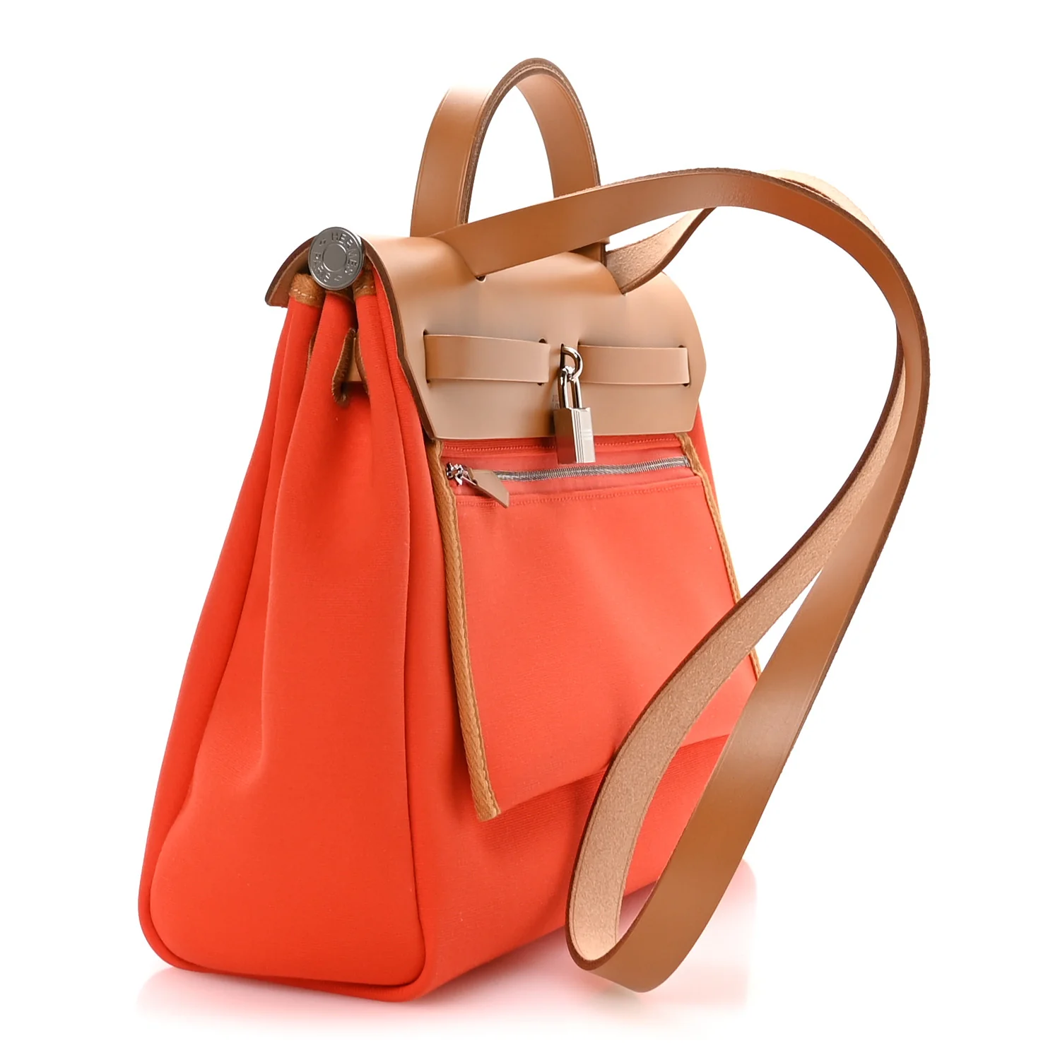 Vache Hunter Toile Herbag Zip Retourne 31 PM Orange Mecano Fauve - Image 4