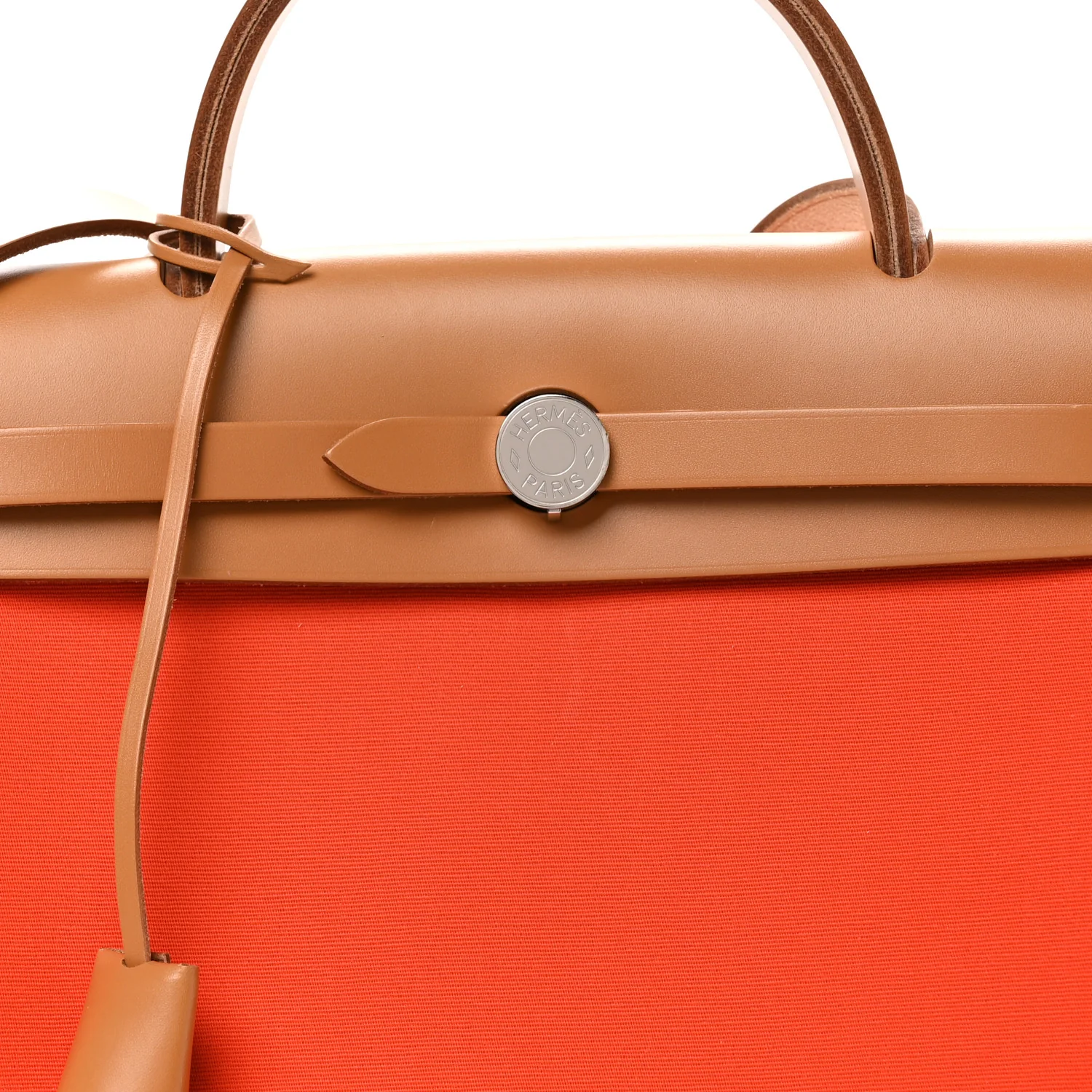 Vache Hunter Toile Herbag Zip Retourne 31 PM Orange Mecano Fauve - Image 9