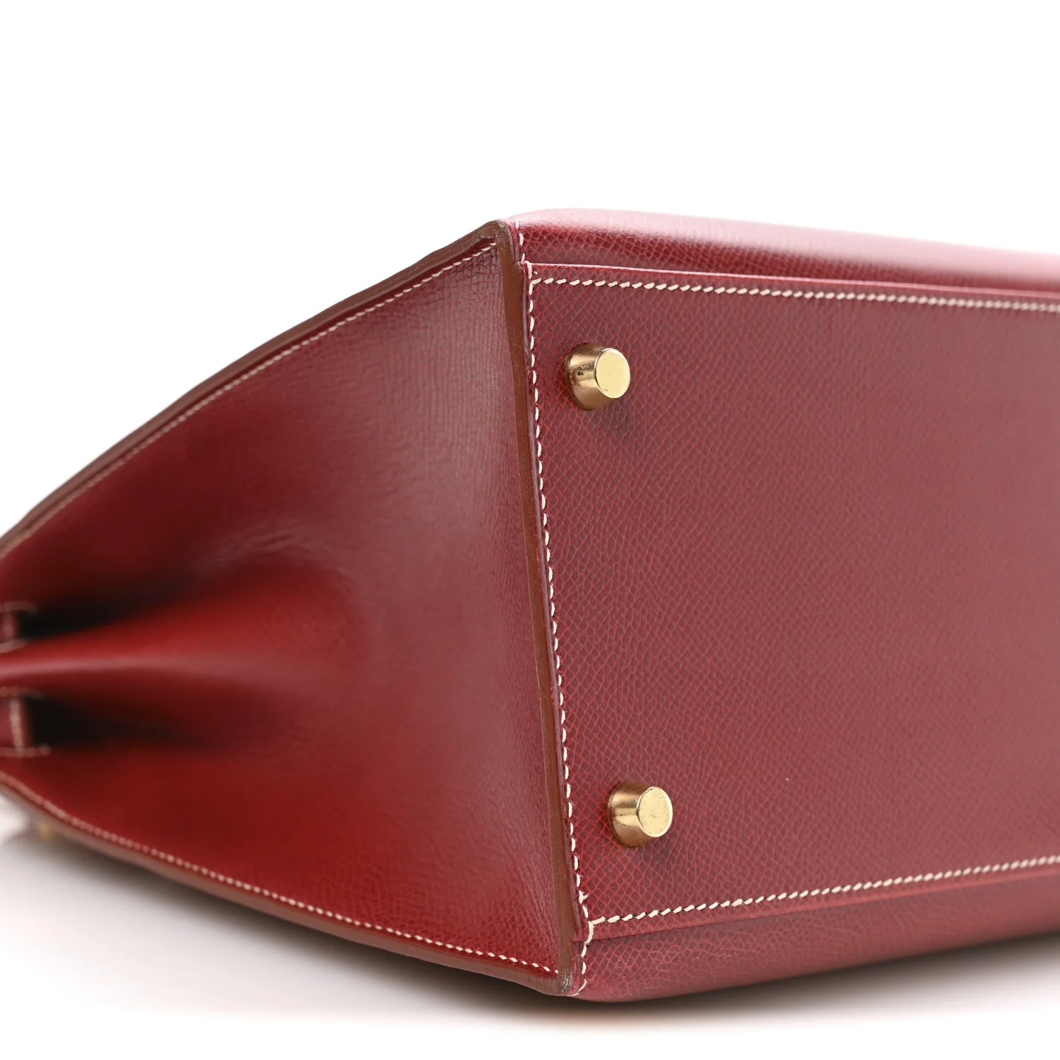 Veau Grain Lisse Kelly Sellier 35 Rouge Vif - Image 9