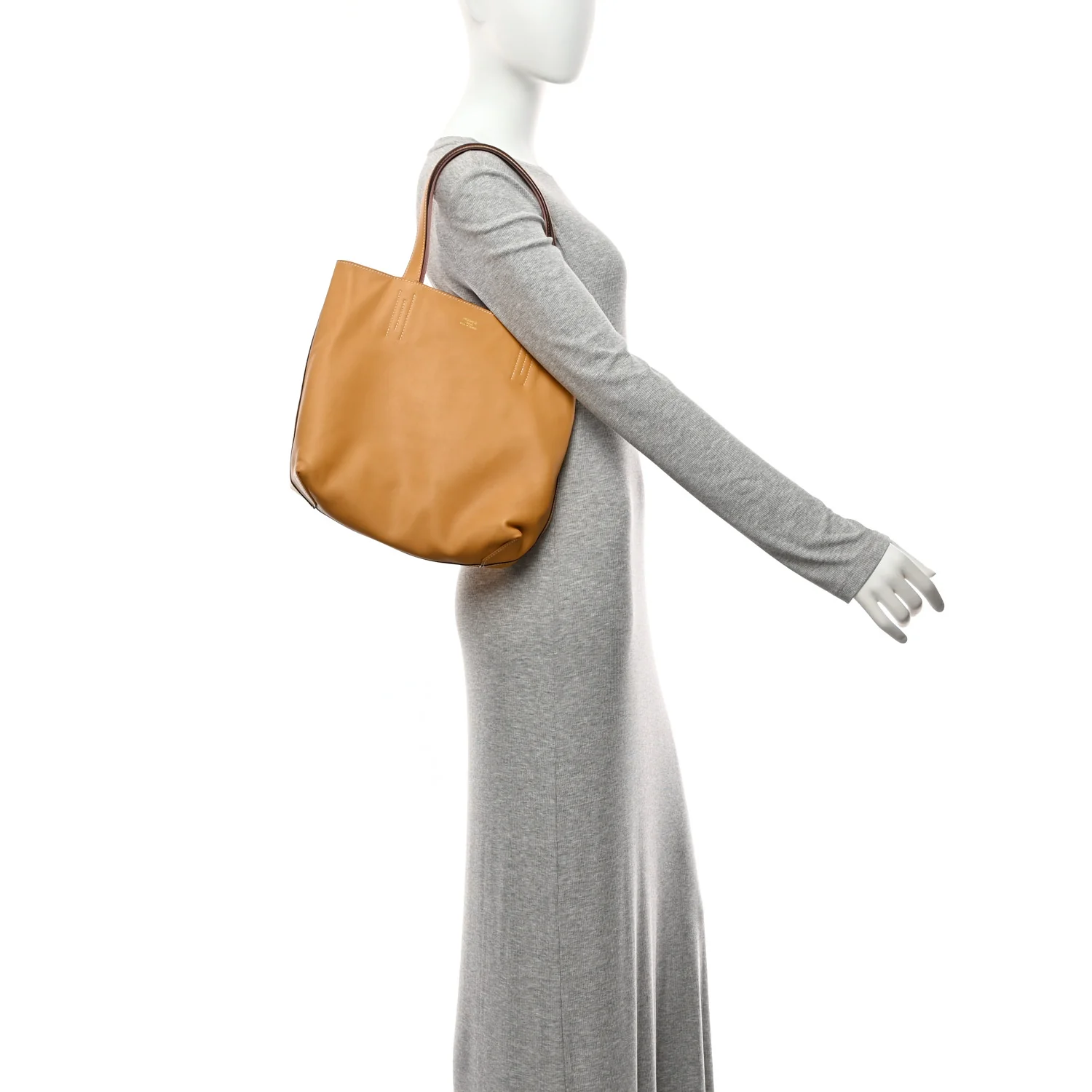 Veau Sikkim Swift Double Sens 28 Reversible Tote Rose Sakura Curry - Image 2