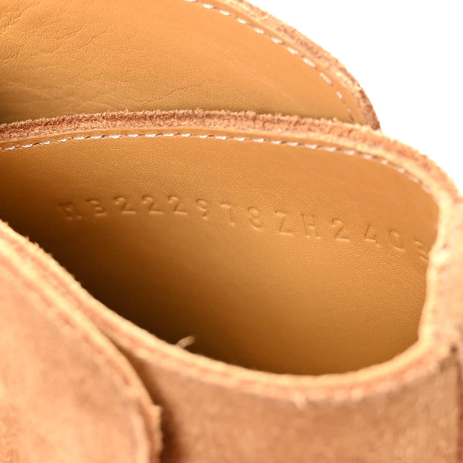 Veau Velours Mens Fortune Ankle Boots 44 Brun Fume - Image 8