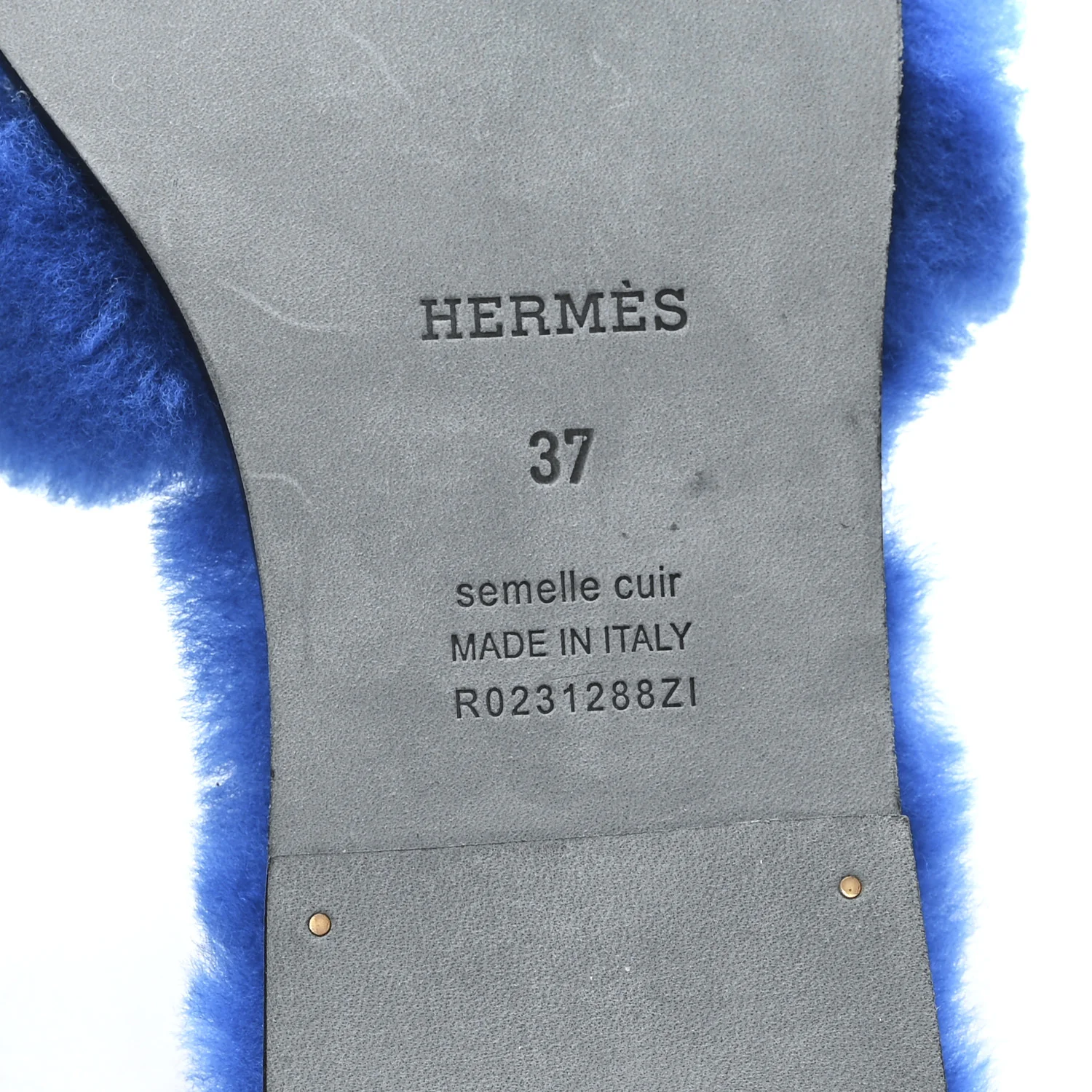 Woolskin Oran Sandals 37 Blue - Image 8