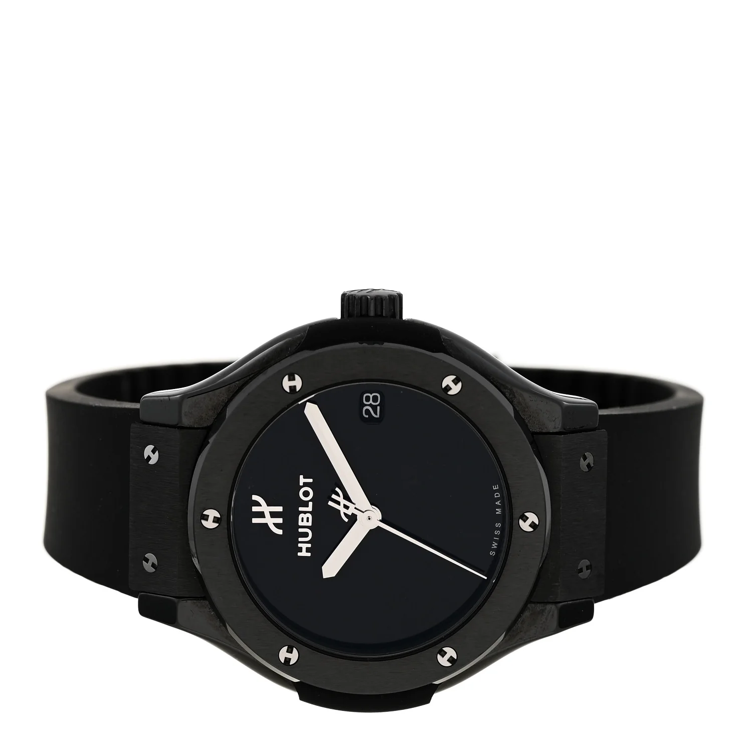 Ceramic Rubber 33mm Classic Fusion Black Magic Quartz Watch Black 581.CX.1270.RX.MDM - Image 2