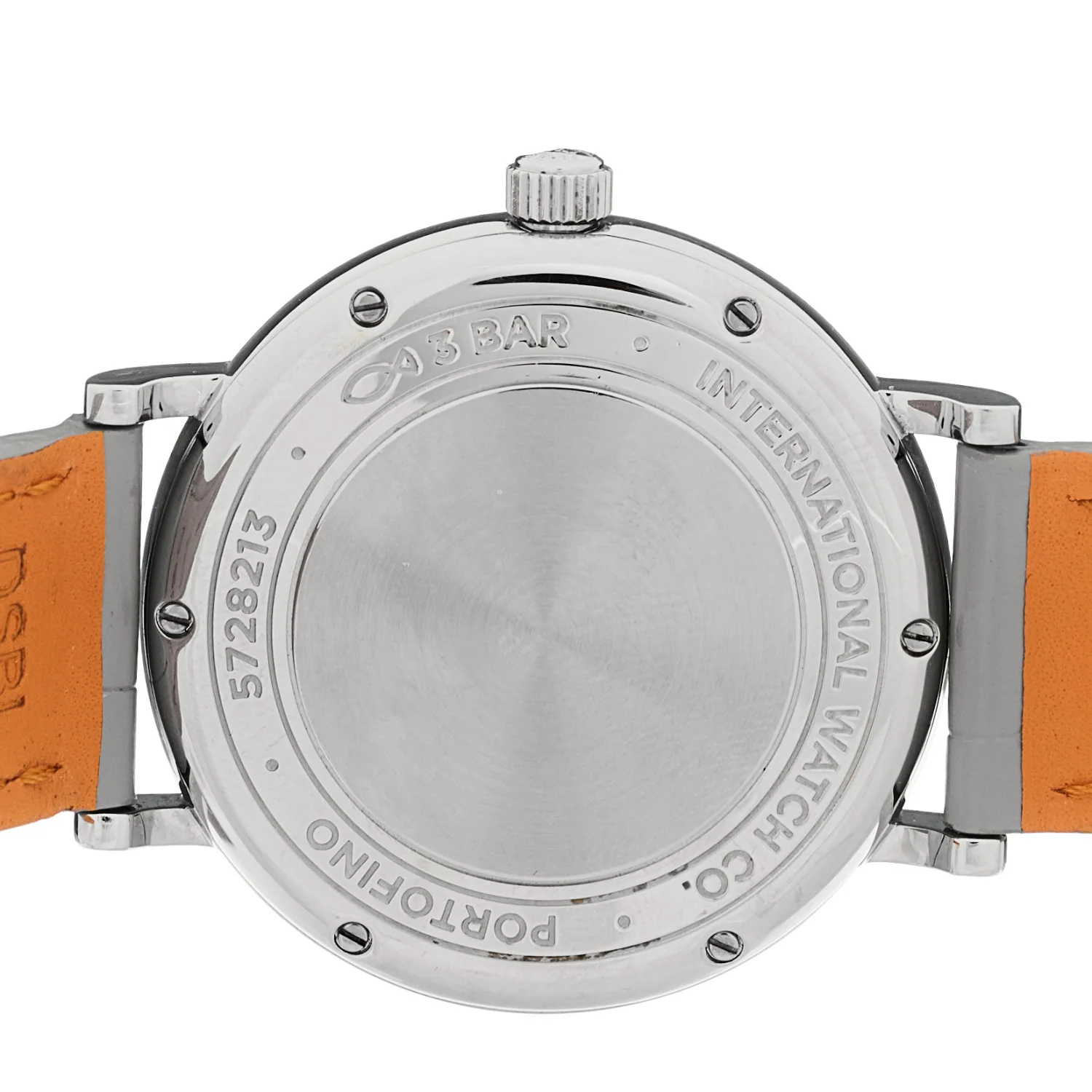 Stainless Steel Crocodile Diamond 37mm Portofino Automatic Watch IW458101 - Image 4