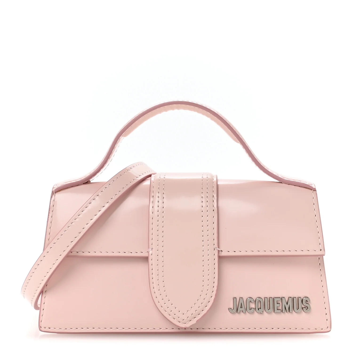 Glazed Calfskin Le Bambino Pale Pink