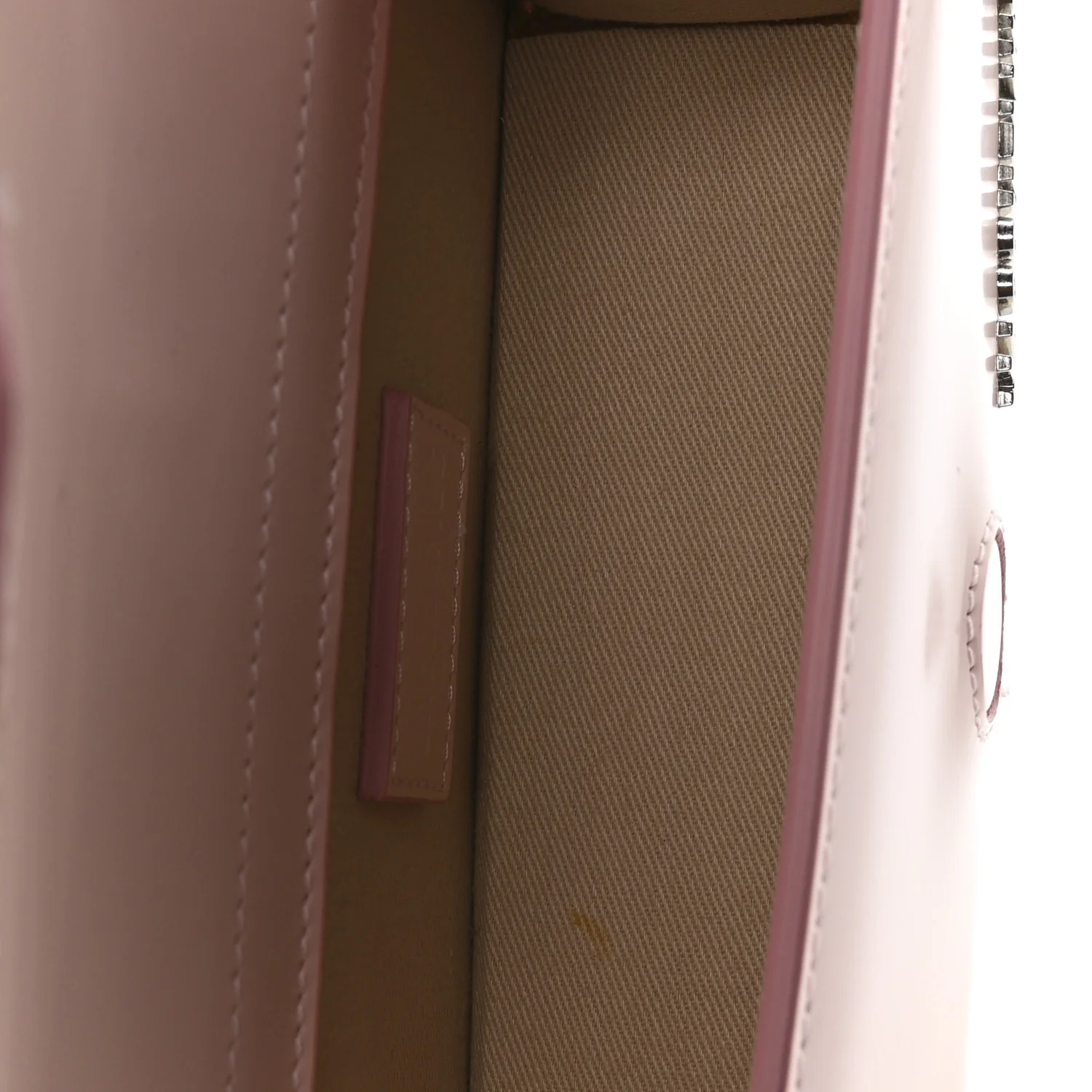 Glazed Calfskin Le Bambino Pale Pink - Image 5