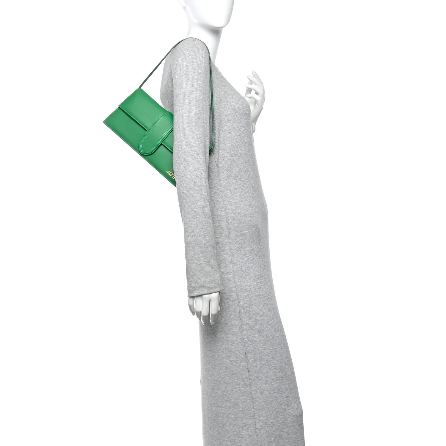 Smooth Calfskin Le Bambino Long Green - Image 2