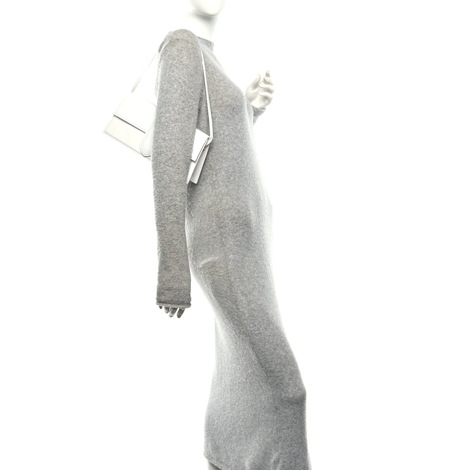 Smooth Calfskin Le Bambino Long White - Image 2