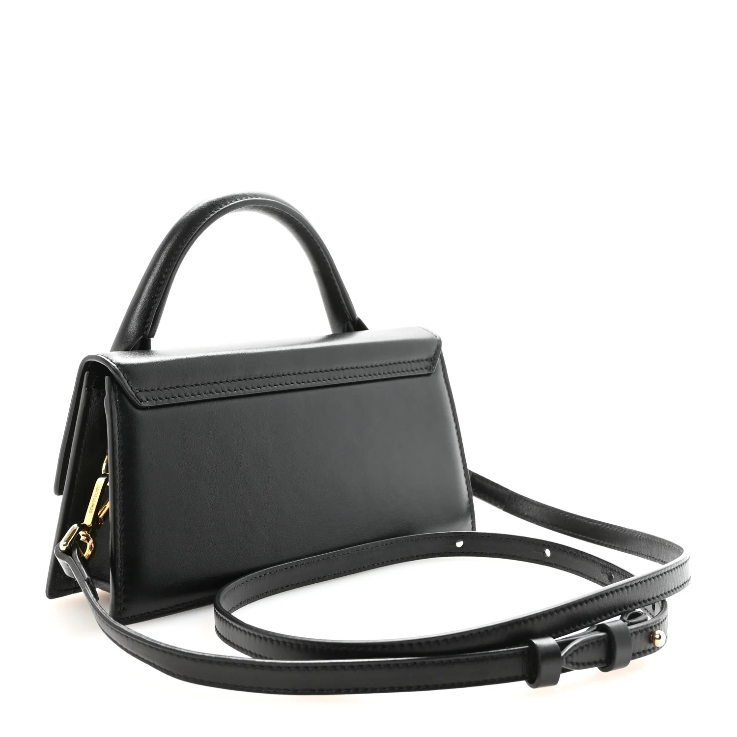 Smooth Calfskin Le Chiquito Long Black - Image 3