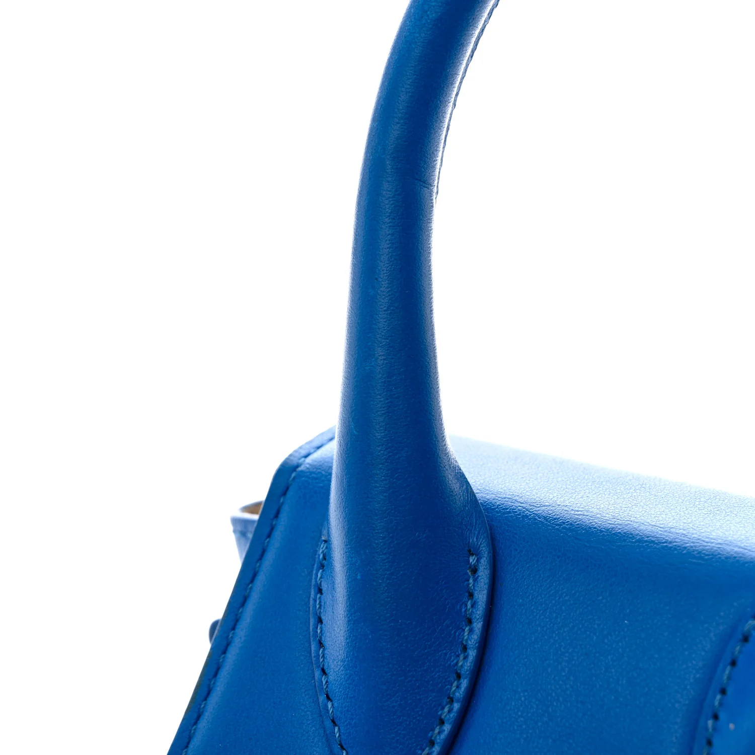 Smooth Calfskin Le Chiquito Moyen Blue - Image 11