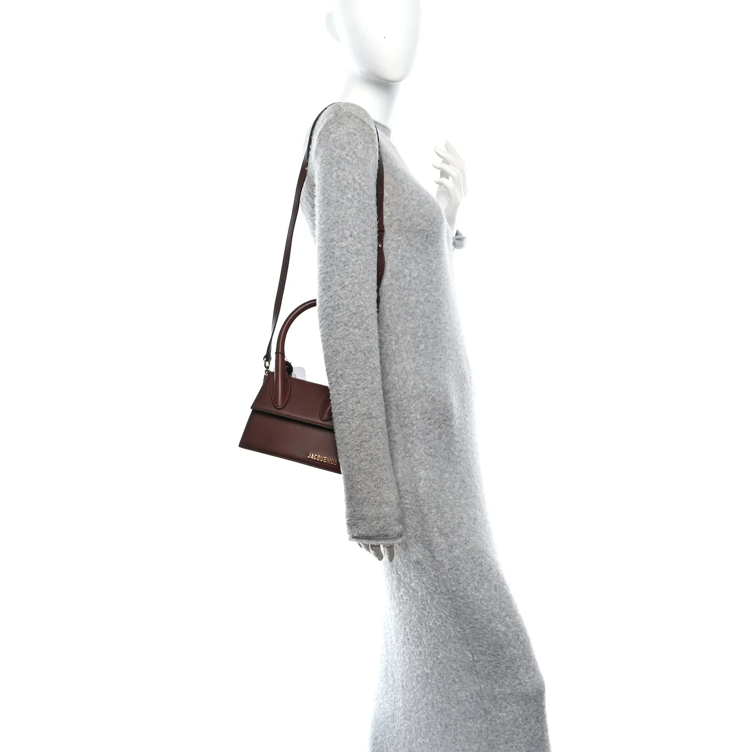 Smooth Calfskin Le Chiquito Moyen Dark Brown - Image 2