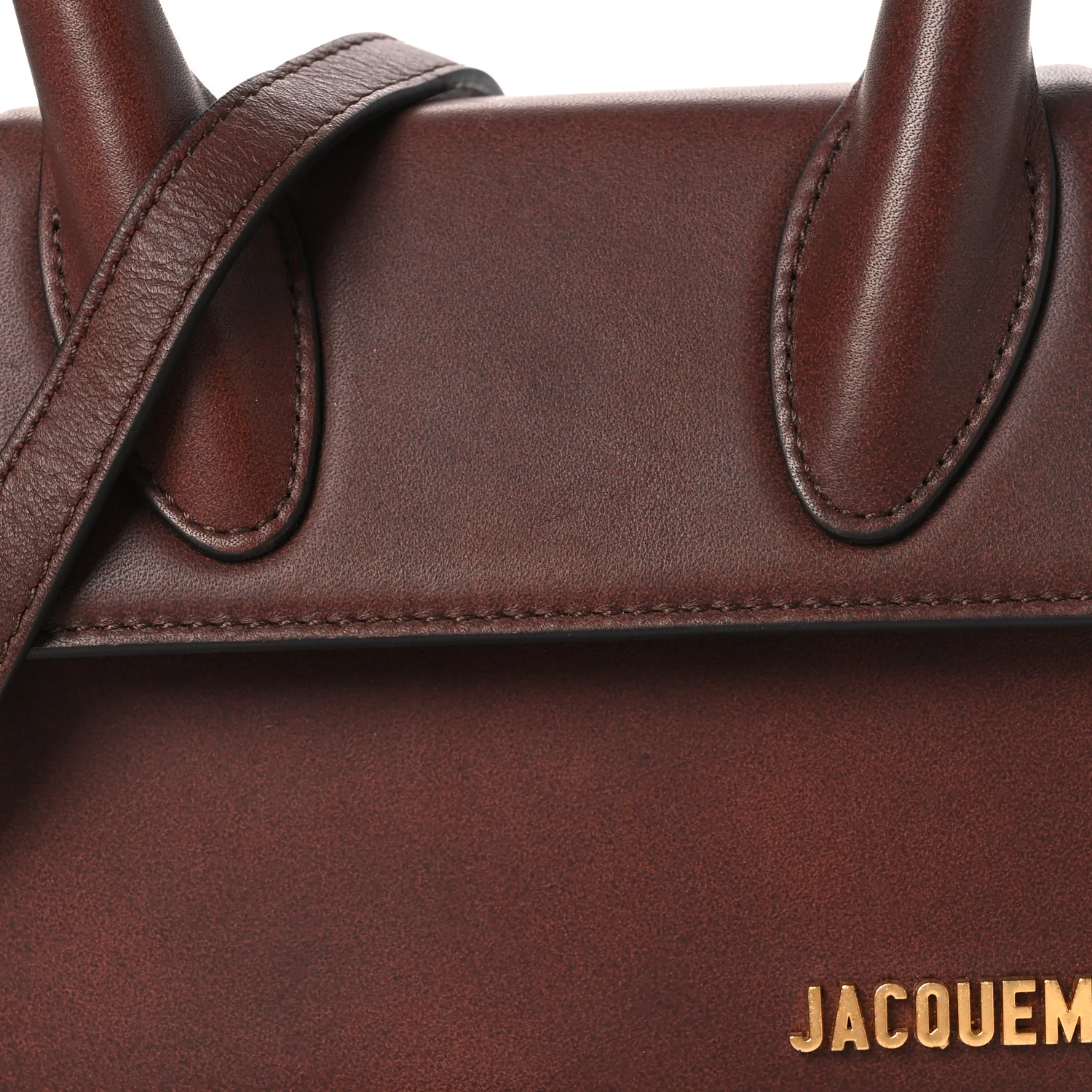 Smooth Calfskin Le Chiquito Moyen Dark Brown - Image 7