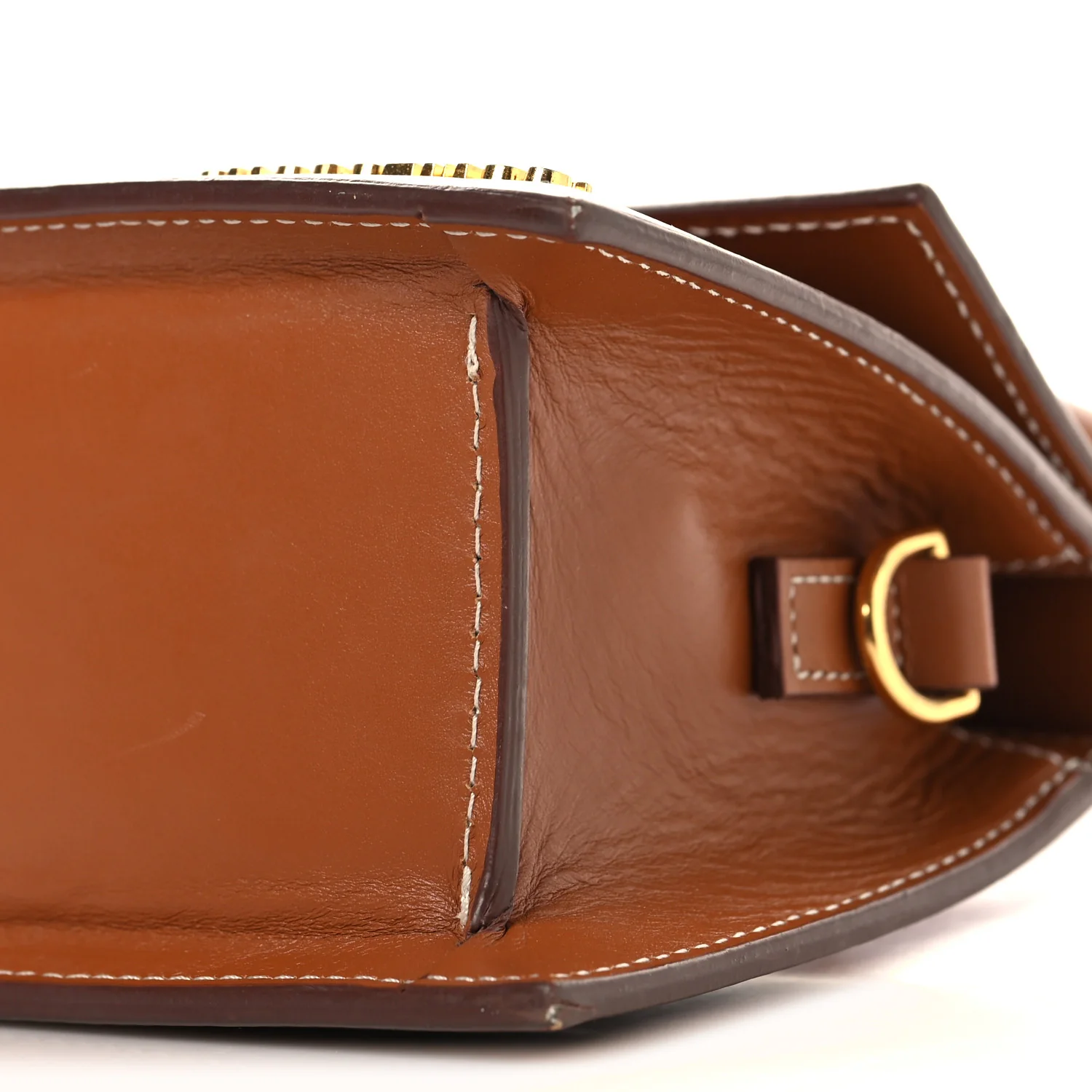Smooth Calfskin Le Chiquito Moyen Light Brown - Image 9