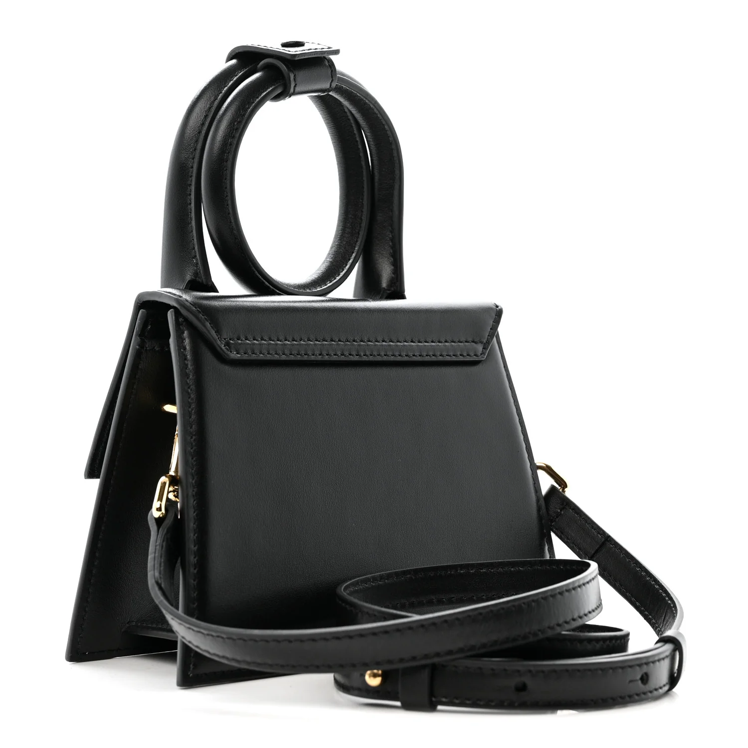 Smooth Calfskin Le Chiquito Noeud Black - Image 3