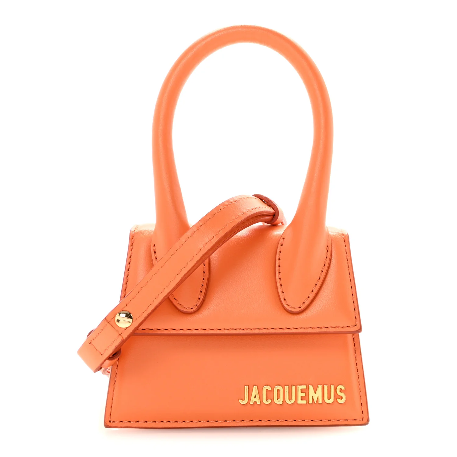 Smooth Calfskin Le Chiquito Orange