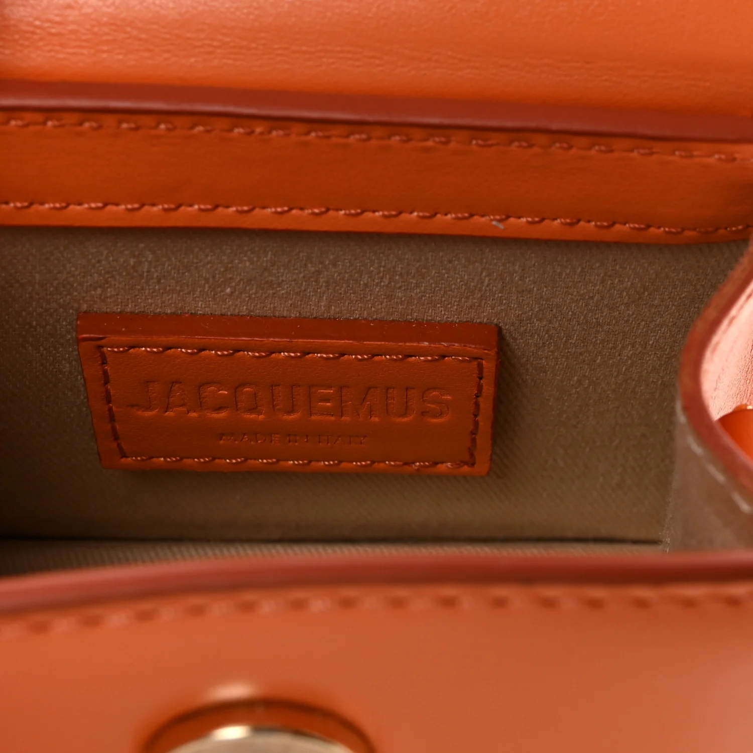 Smooth Calfskin Le Chiquito Orange - Image 6