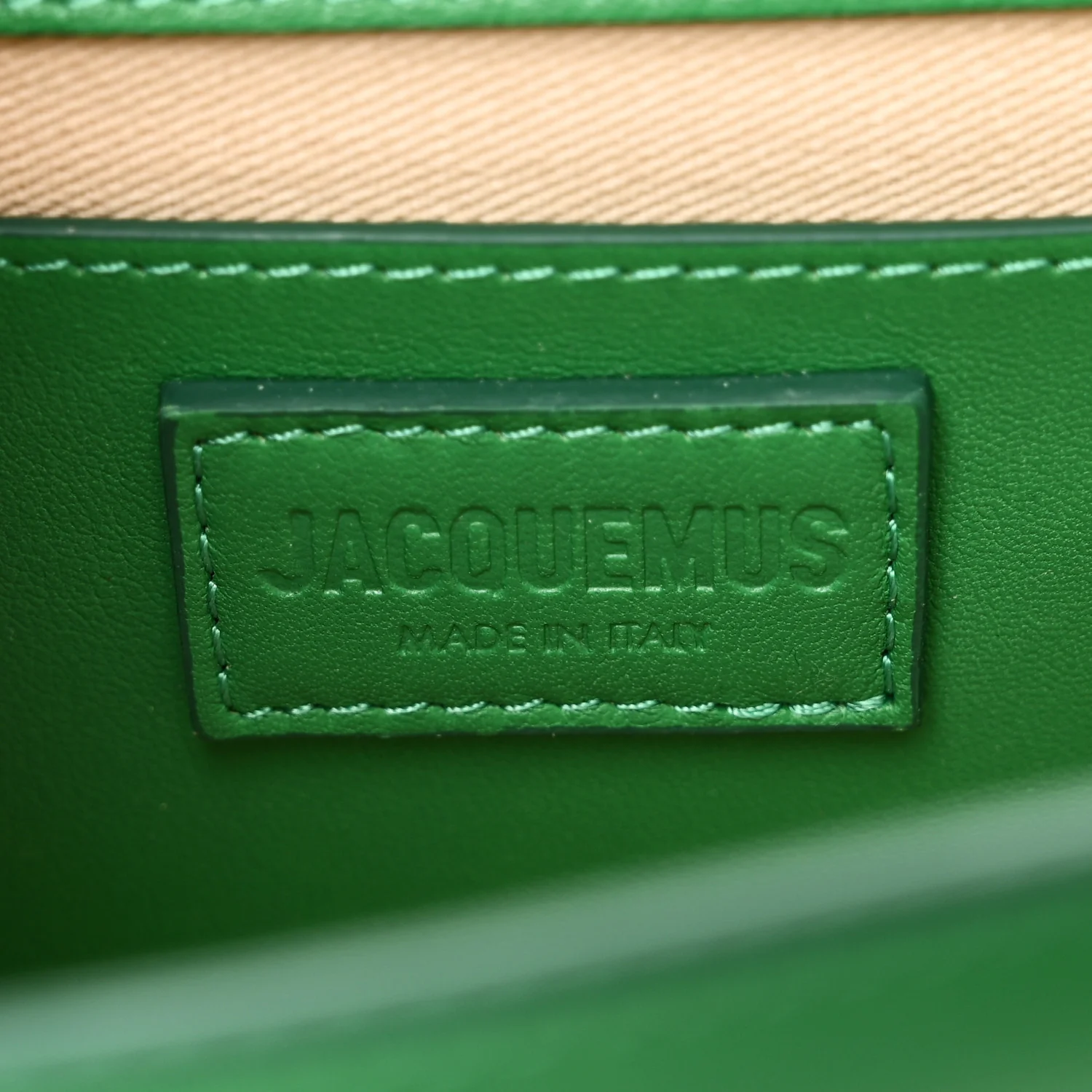 Smooth Calfskin Le Grand Bambino Green - Image 6