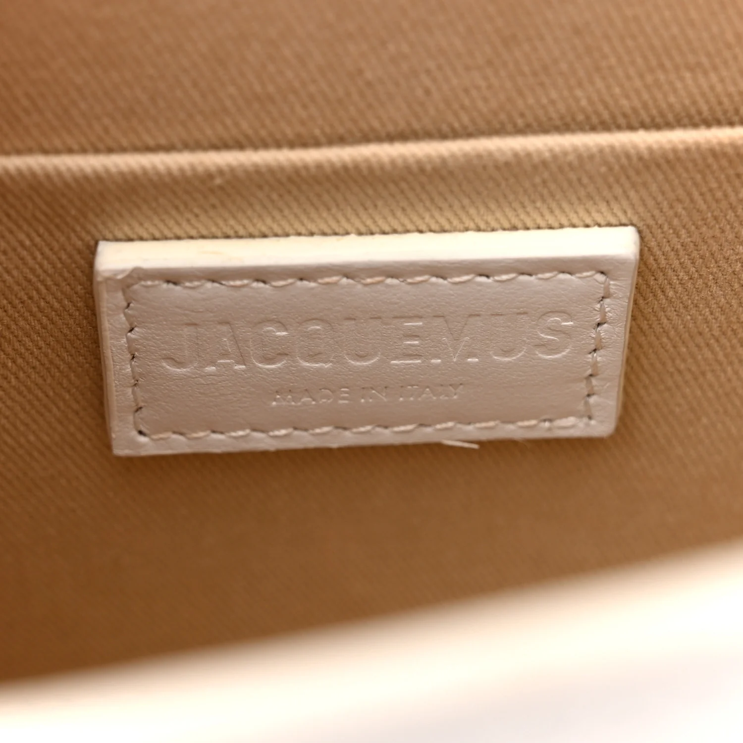 Smooth Calfskin Le Grand Chiquito White - Image 6