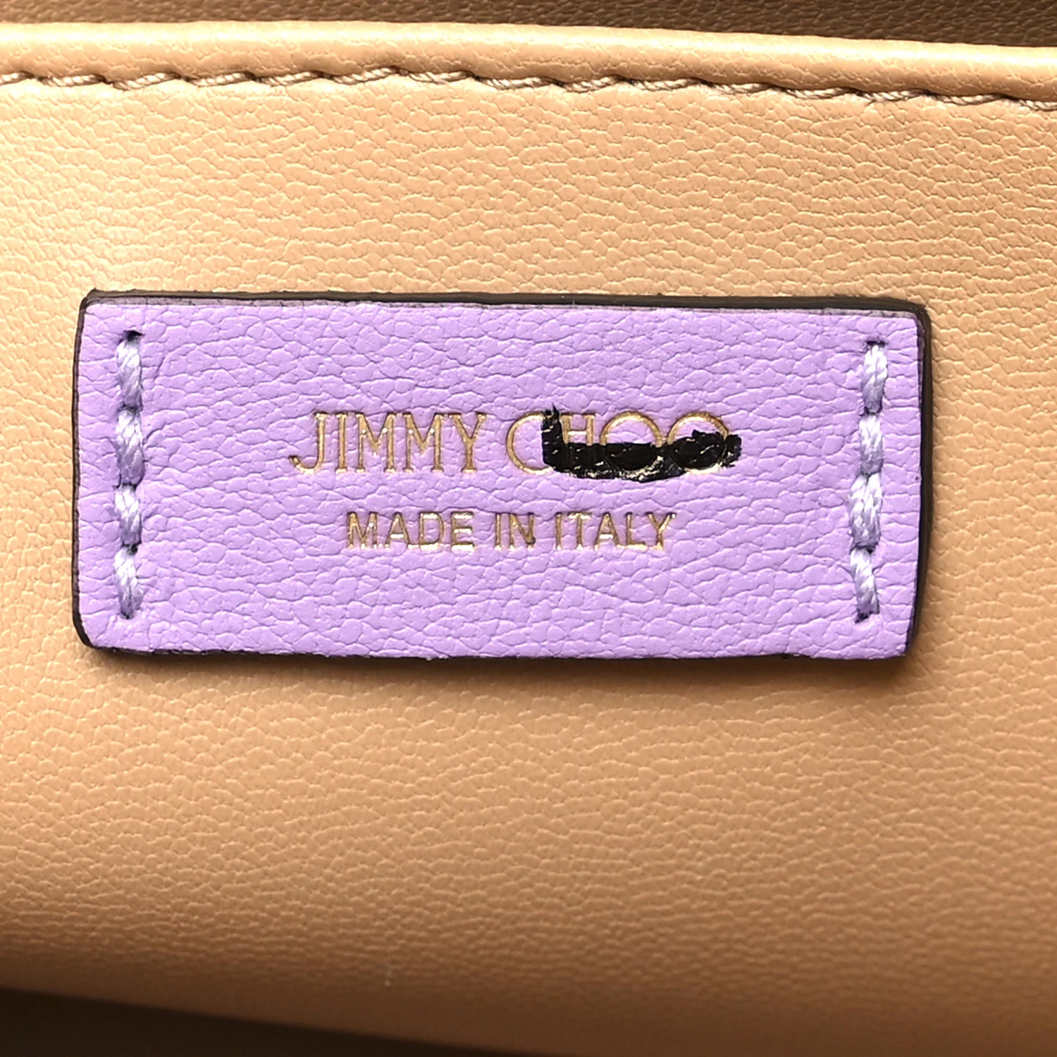 Box Calfskin Diamond Frame Clutch Wisteria - Image 6