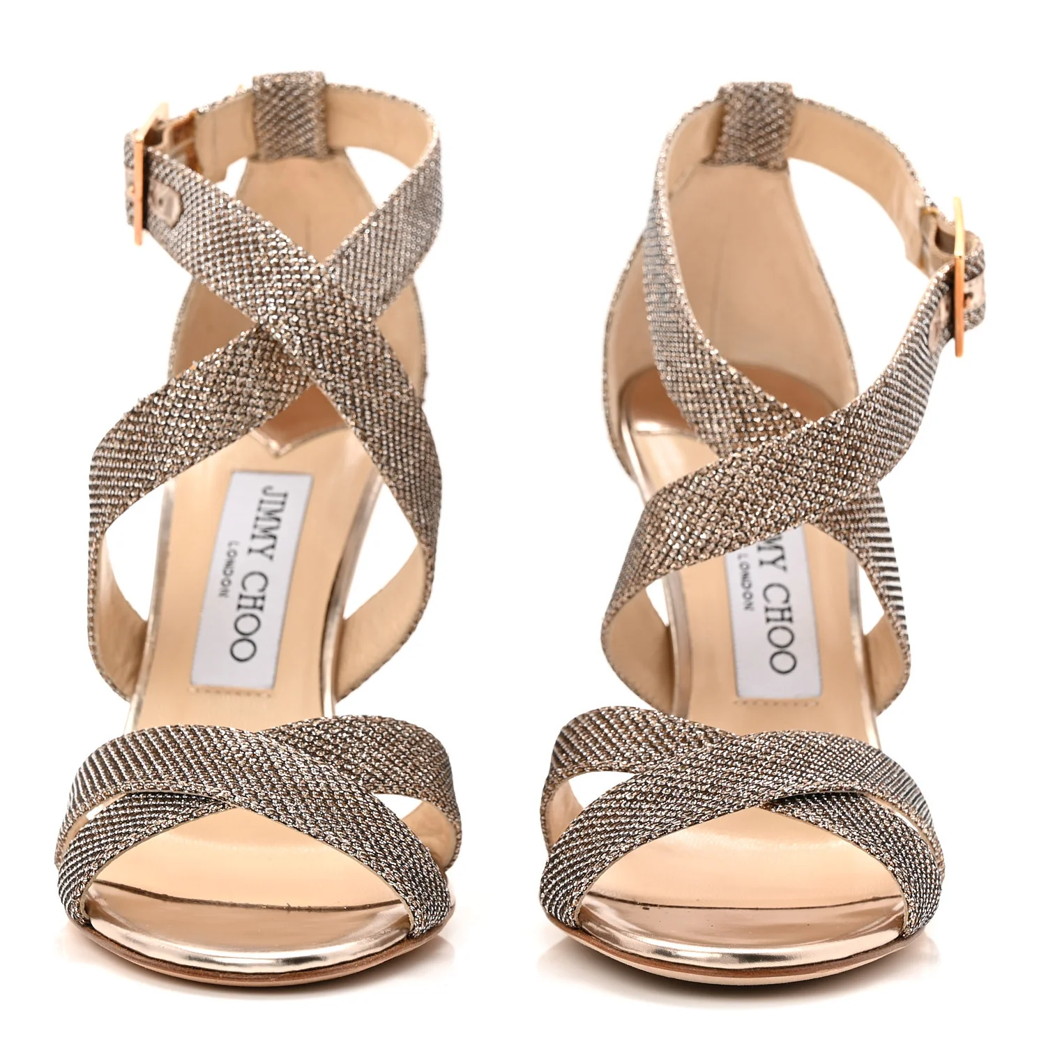Lame Glitter Lottie Sandal 36.5 Macaroon - Image 3
