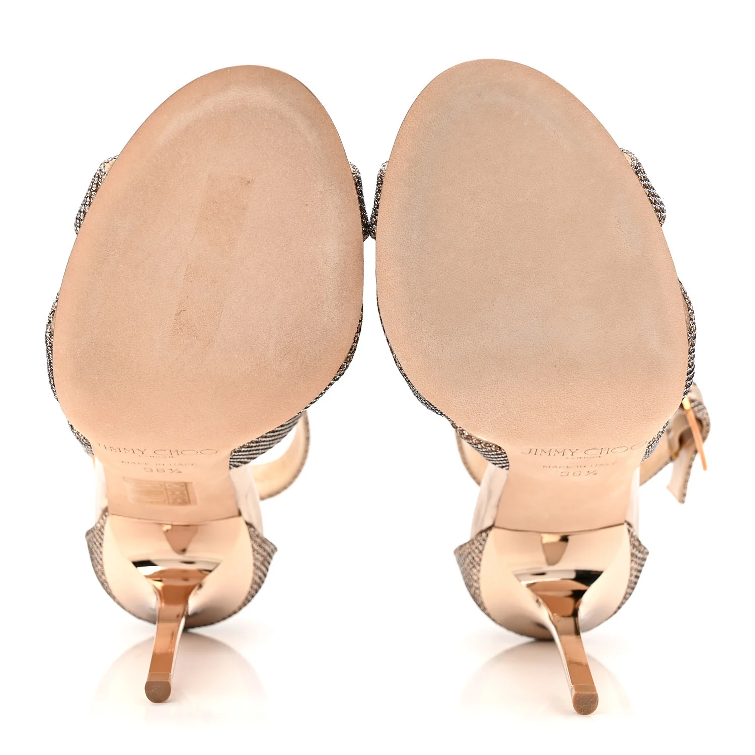 Lame Glitter Lottie Sandal 36.5 Macaroon - Image 6