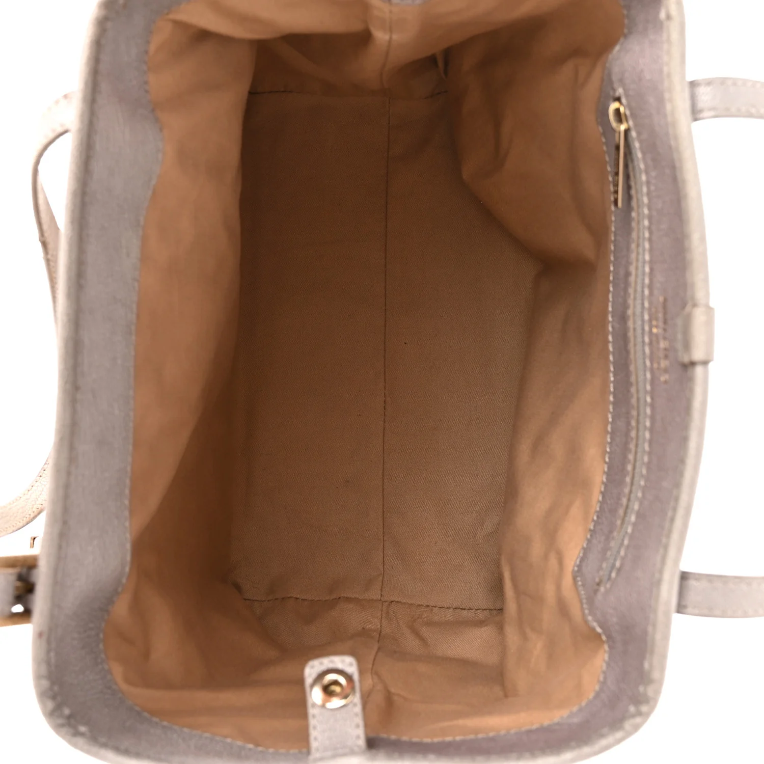 Metallic Calfskin Sasha Star Studded Tote Silver - Image 5