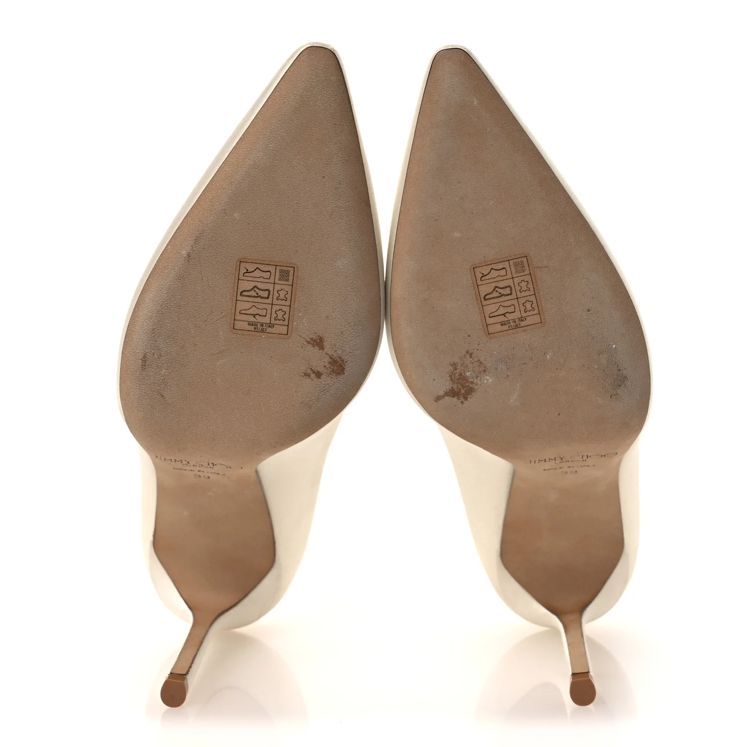Satin Romy 100 Pumps 39 Ivory - Image 7
