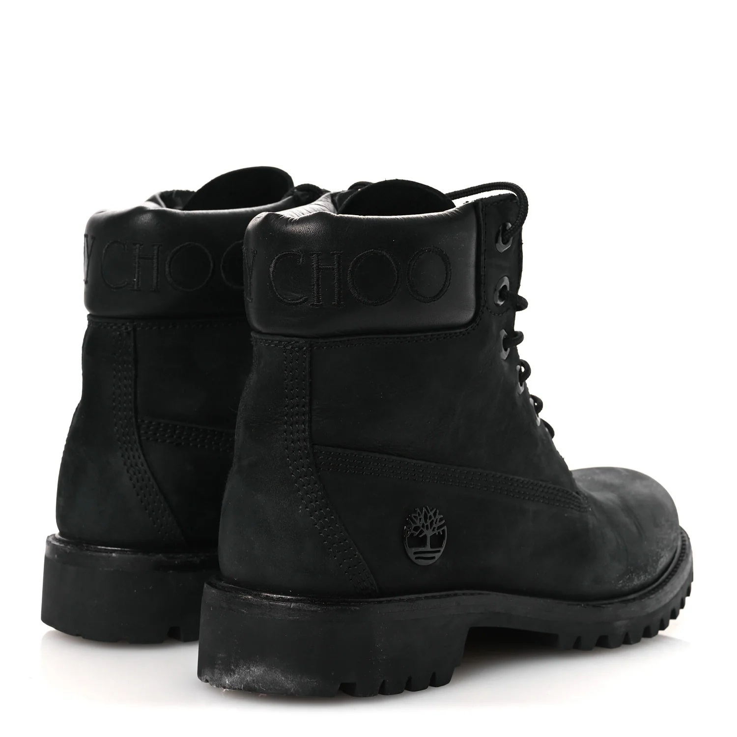 X TIMBERLAND Nubuck Glitter Womens Ankle Boots 38.5 Black Gunmetal - Image 5
