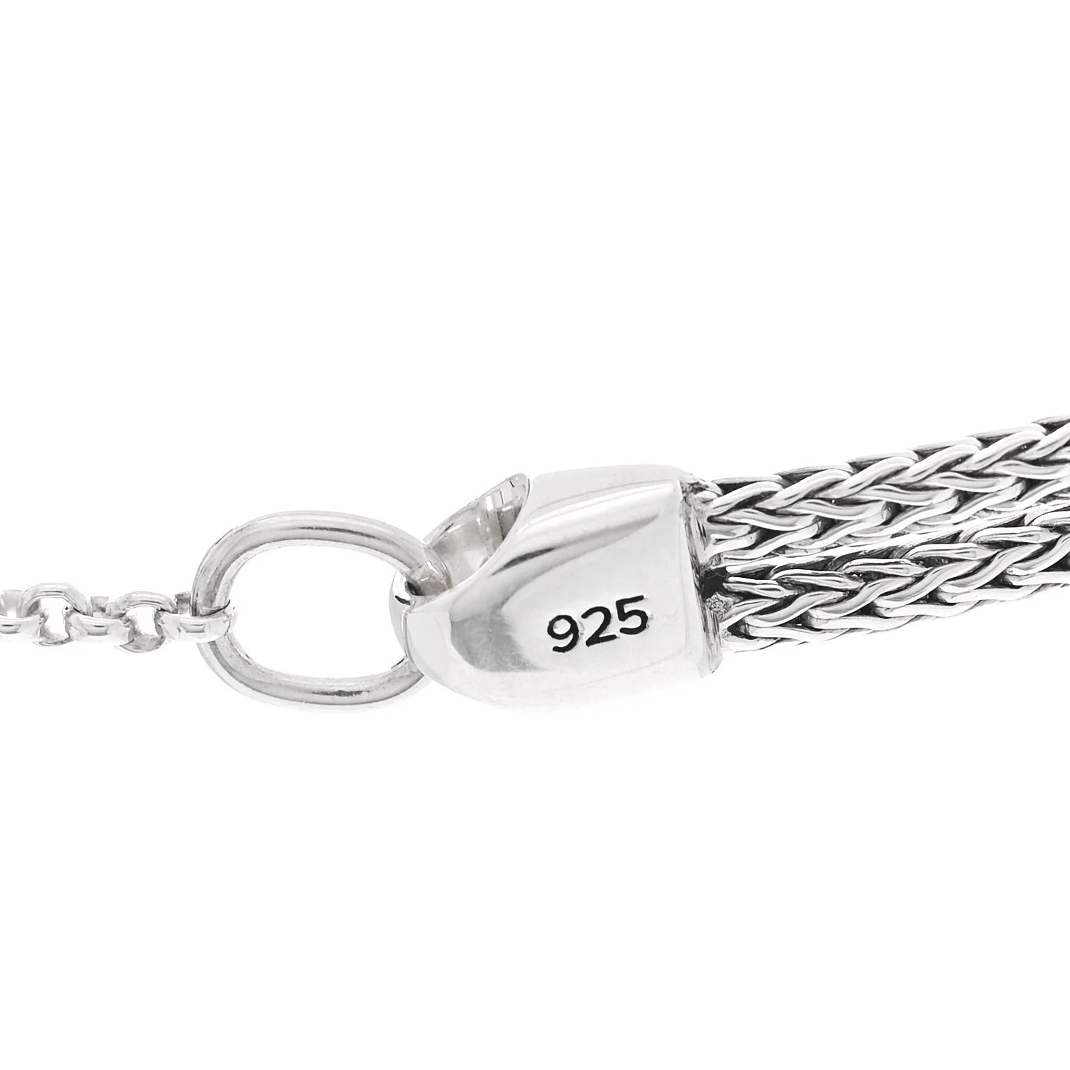 Sterling Silver 3.6mm Love Knot Necklace - Image 5
