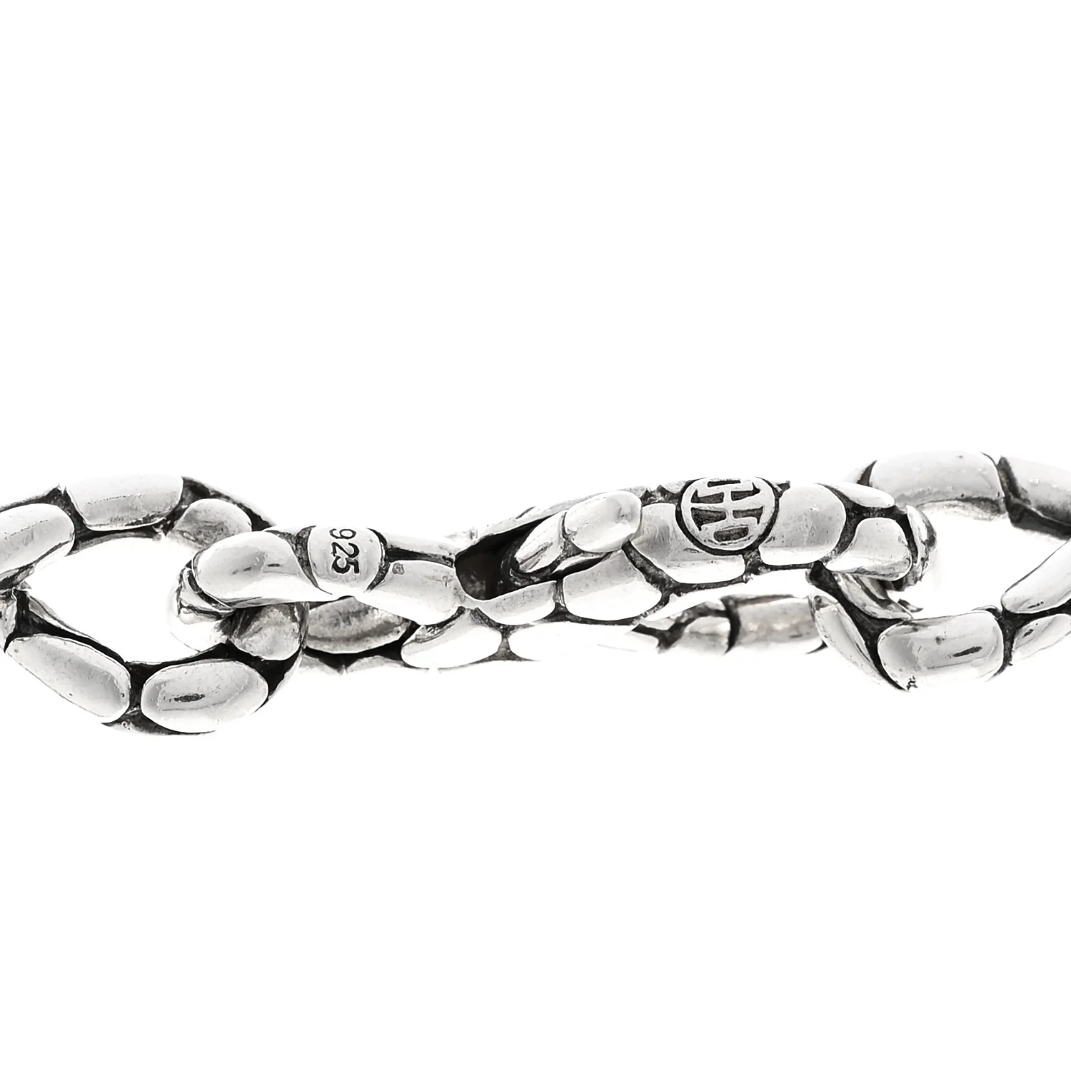 Sterling Silver Kali Pebble Infinity Chain Necklace - Image 5