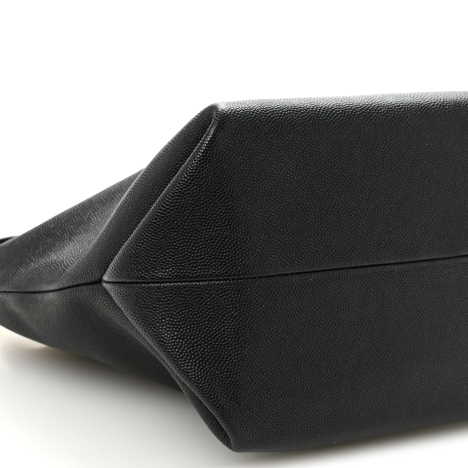 Pebbled Calfskin Augusta Crossbody Black - Image 8