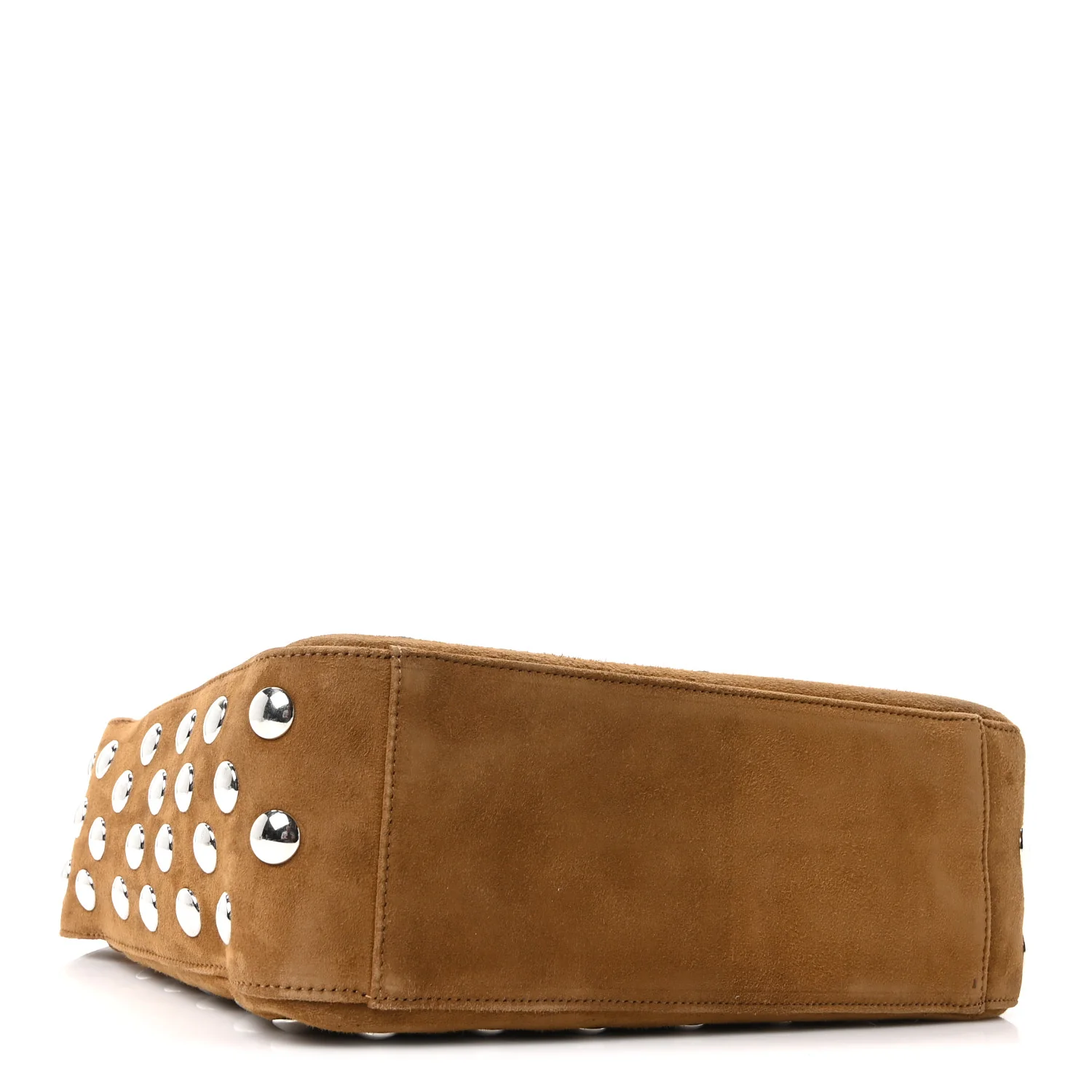 Pebbled Sport Calfskin Studded Elena Nougat - Image 3