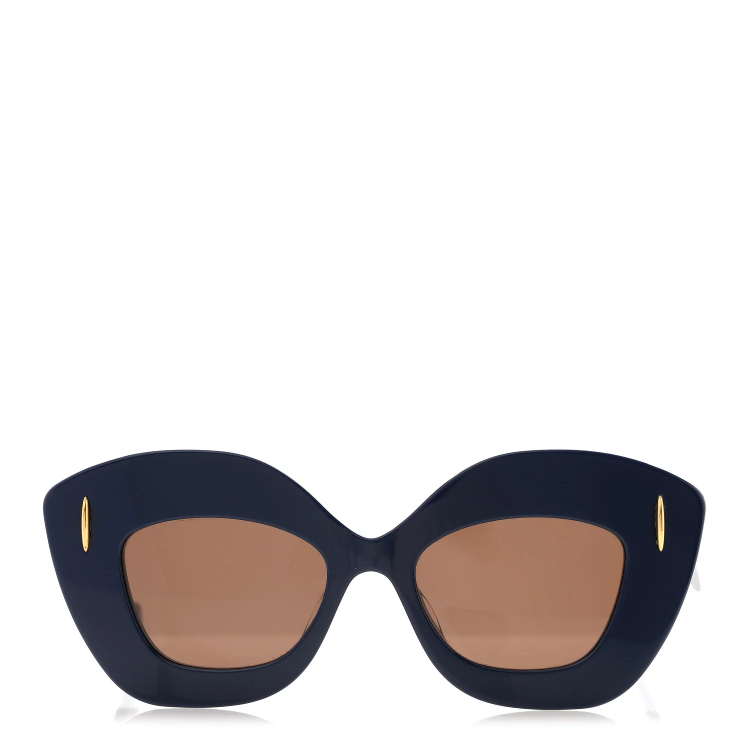 Acetate Anagram Cat Eye Sunglasses LW40127I Blue - Image 2