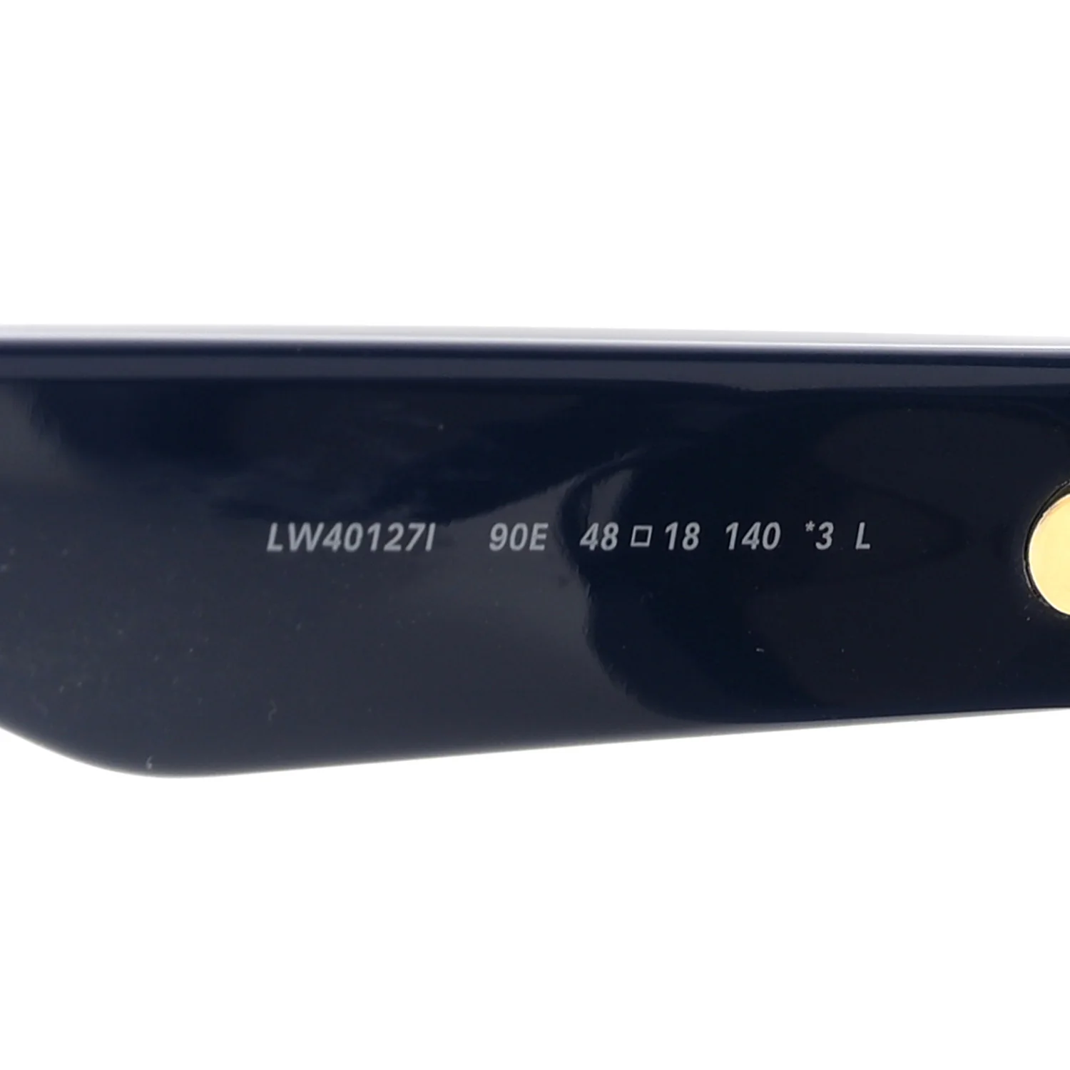 Acetate Anagram Cat Eye Sunglasses LW40127I Blue - Image 6