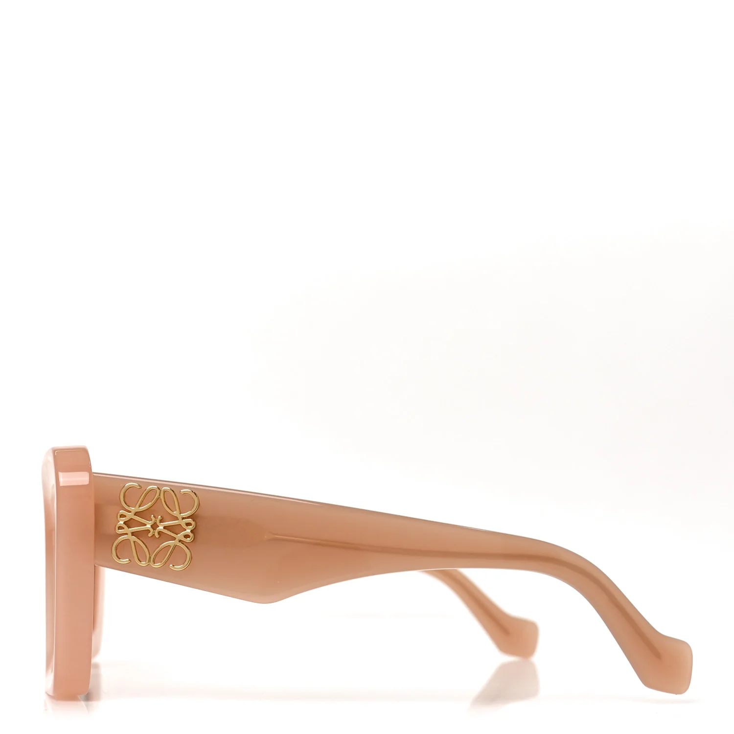 Acetate Anagram Cat Eye Sunglasses LW40145I  Light Pink - Image 3