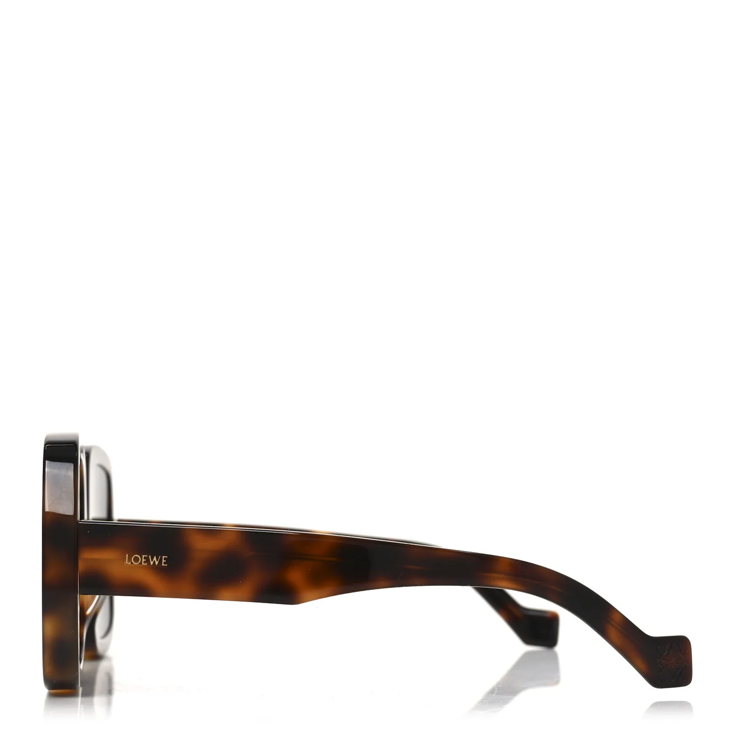Acetate Paula's Ibiza Mask Sunglasses LW40071U Havana - Image 3