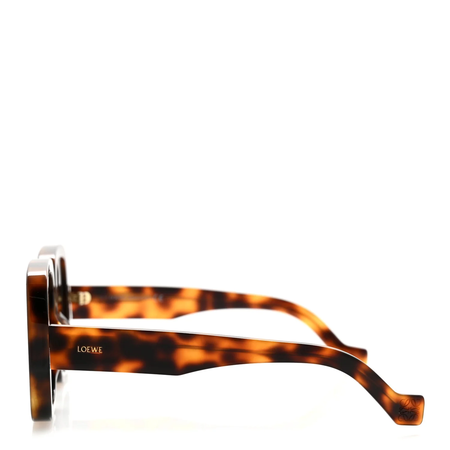 Acetate Paula's Ibiza Mask Sunglasses LW40071U Havana - Image 3