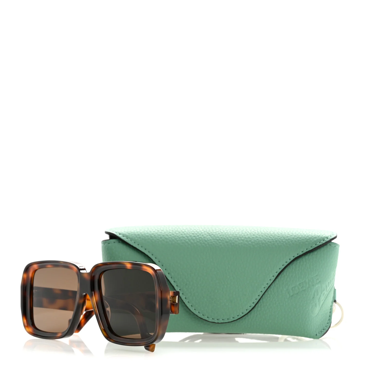 Acetate Paula's Ibiza Mask Sunglasses LW40071U Havana - Image 8