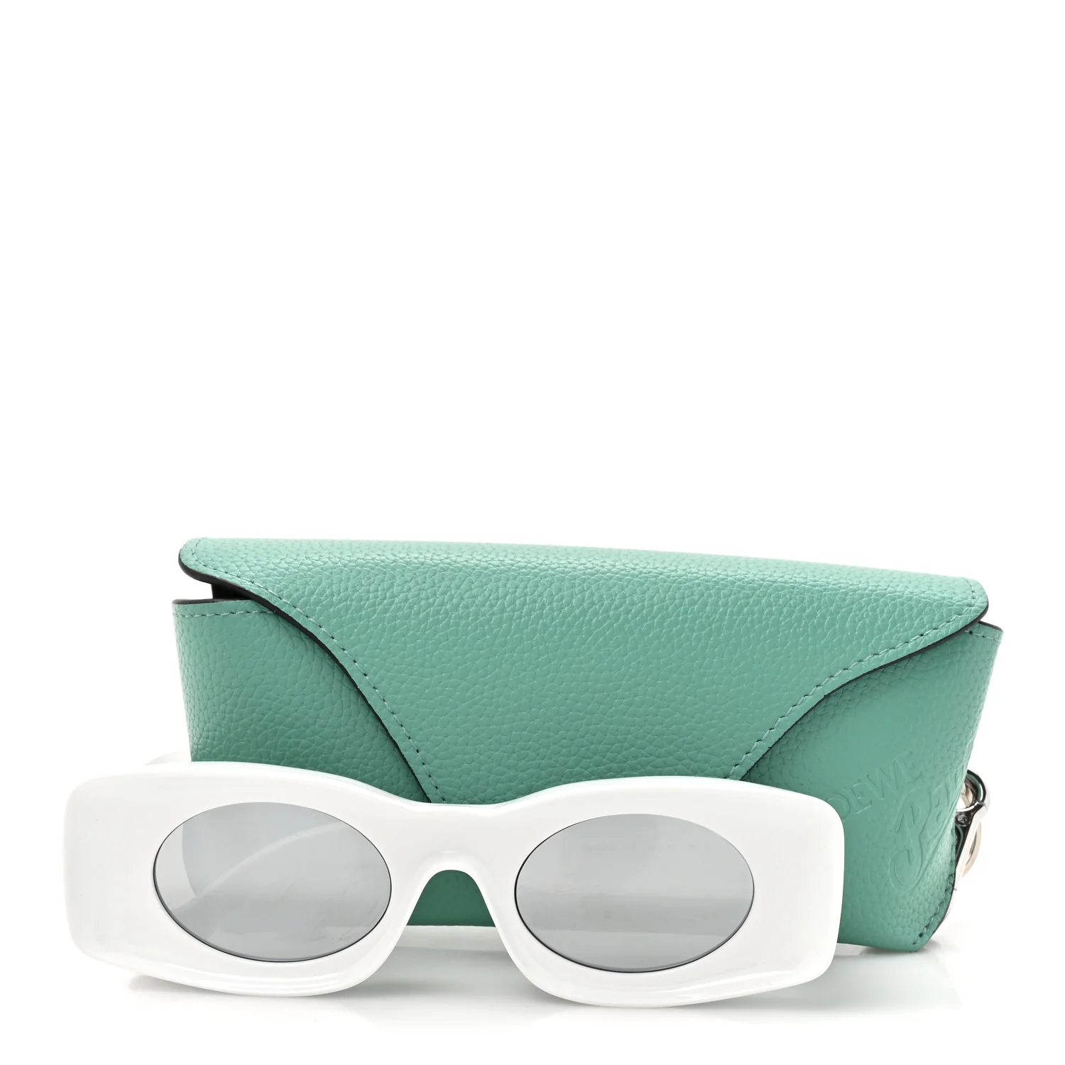 Acetate Sunglasses LW40033I White - Image 7