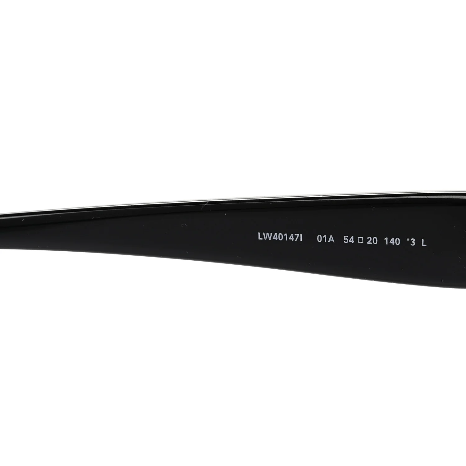 Acetate Sunglasses LW40147I Black - Image 6