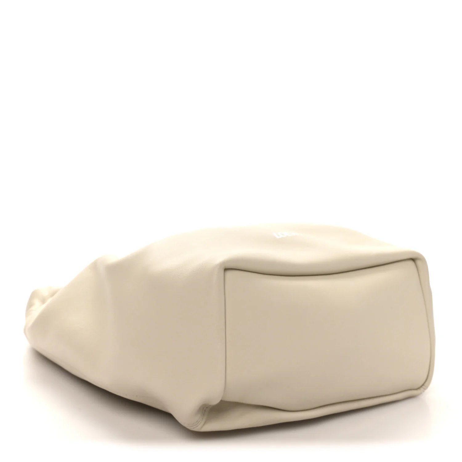 Buttery Nappa Lambskin Small Squeeze Bag Sea Salt - Image 4
